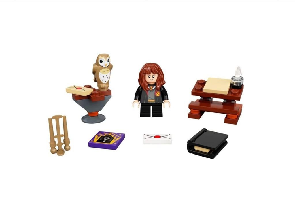 LEGO Harry Potter- Hermelien's Studiebureau Polybag NIEUW, Inclusief minifiguren, Lego, Ophalen of Verzenden, Complete set