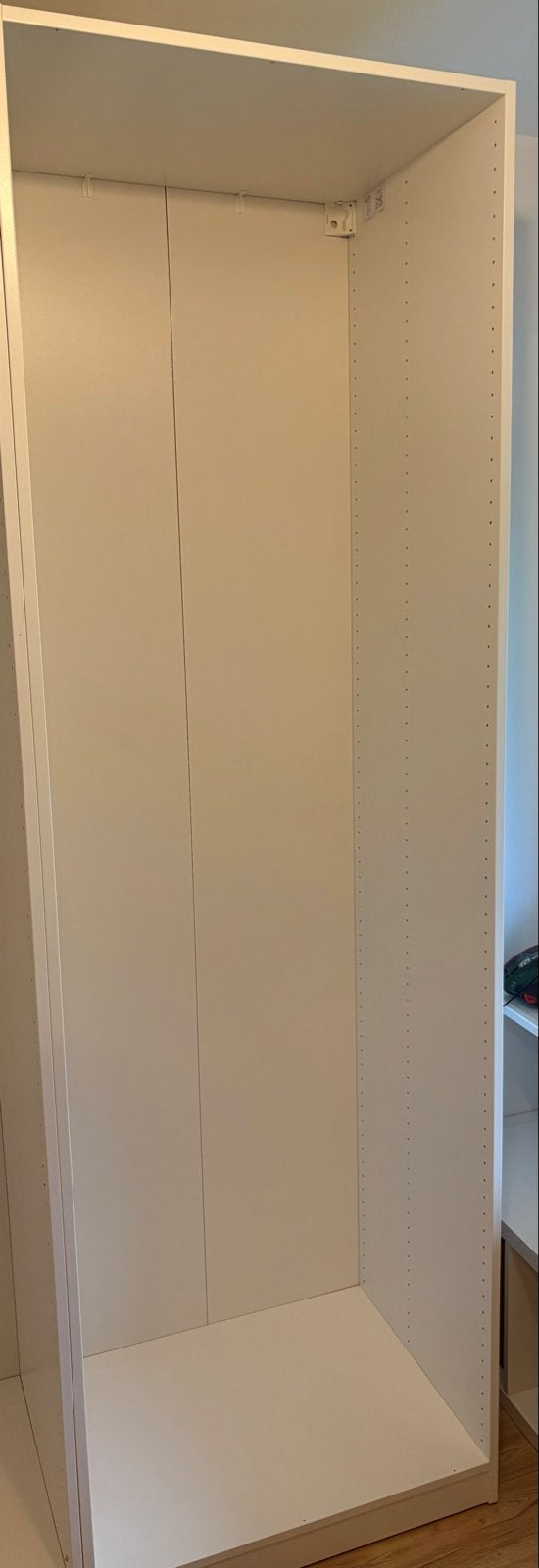 IKEA PAX Kledingkast Basiselement Wit 75x58x236 nieuw model, Ophalen, Met plank(en), 200 cm of meer, Nieuw