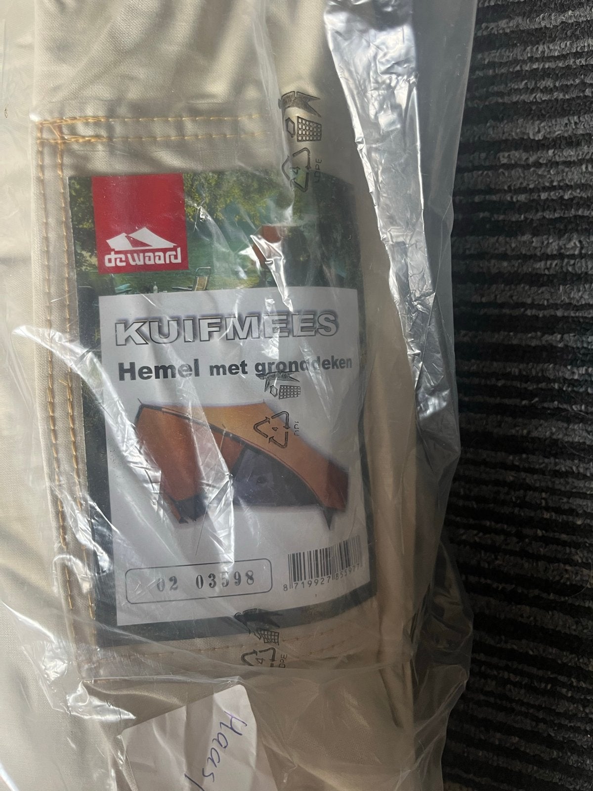 Nieuwe De Waard Kuifmees tent - Ongebruikt!, Ophalen, Nieuw, Tot en met 3