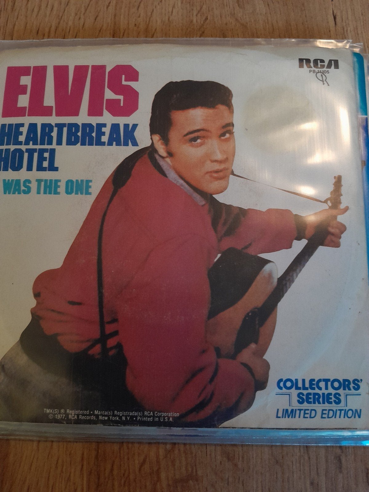elvis presley 7inch heartbreaker hotel, Ophalen of Verzenden, Zo goed als nieuw, Pop