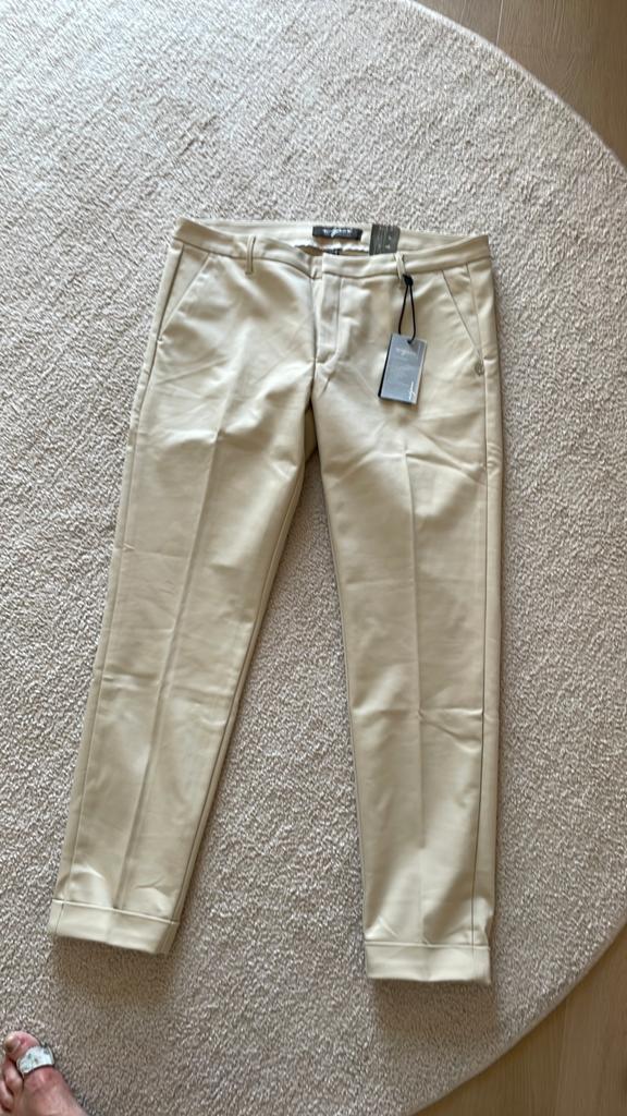 Nieuwe dames broek mt 44 van nickjean, Beige, Maat 42/44 (L), Nieuw, Ophalen of Verzenden