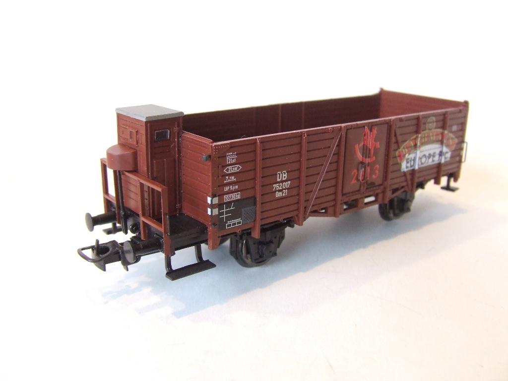 LILIPUT 235022 open goederenwagen met remmershuis, in OVP, Gelijkstroom of Wisselstroom, Ophalen of Verzenden, Liliput, Nieuw