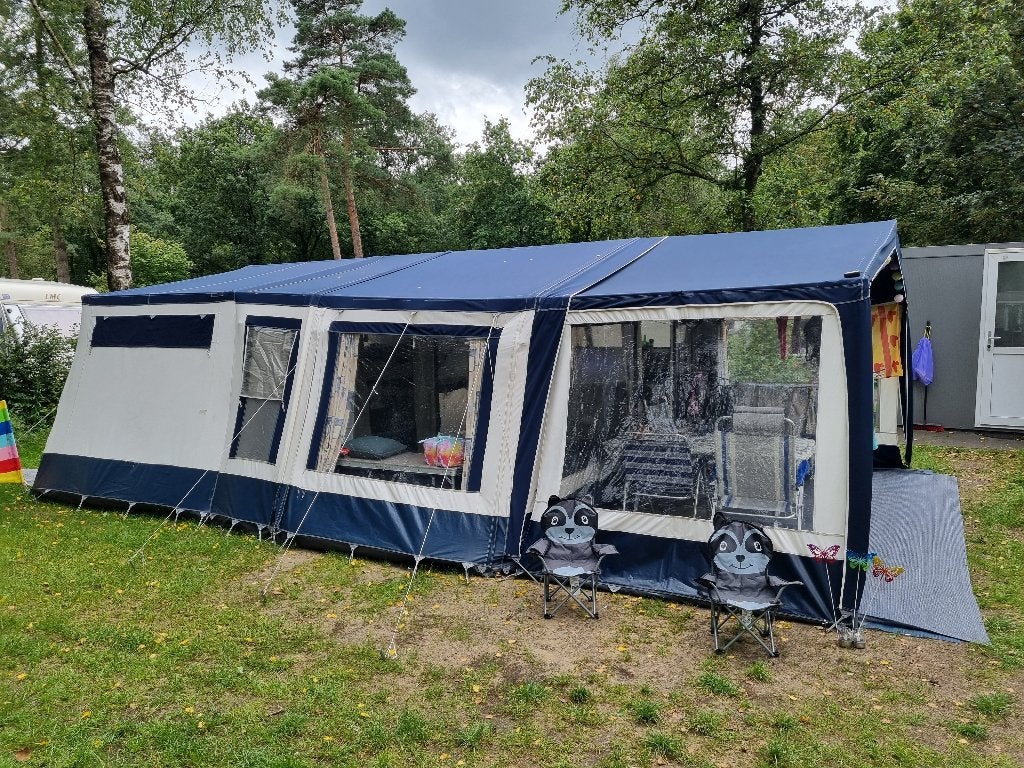 Zeer complete Blauw/Beige Roadmaster Family S Vouwwagen, Meerkleurig, Aanwezig, Meer dan 6, Ophalen
