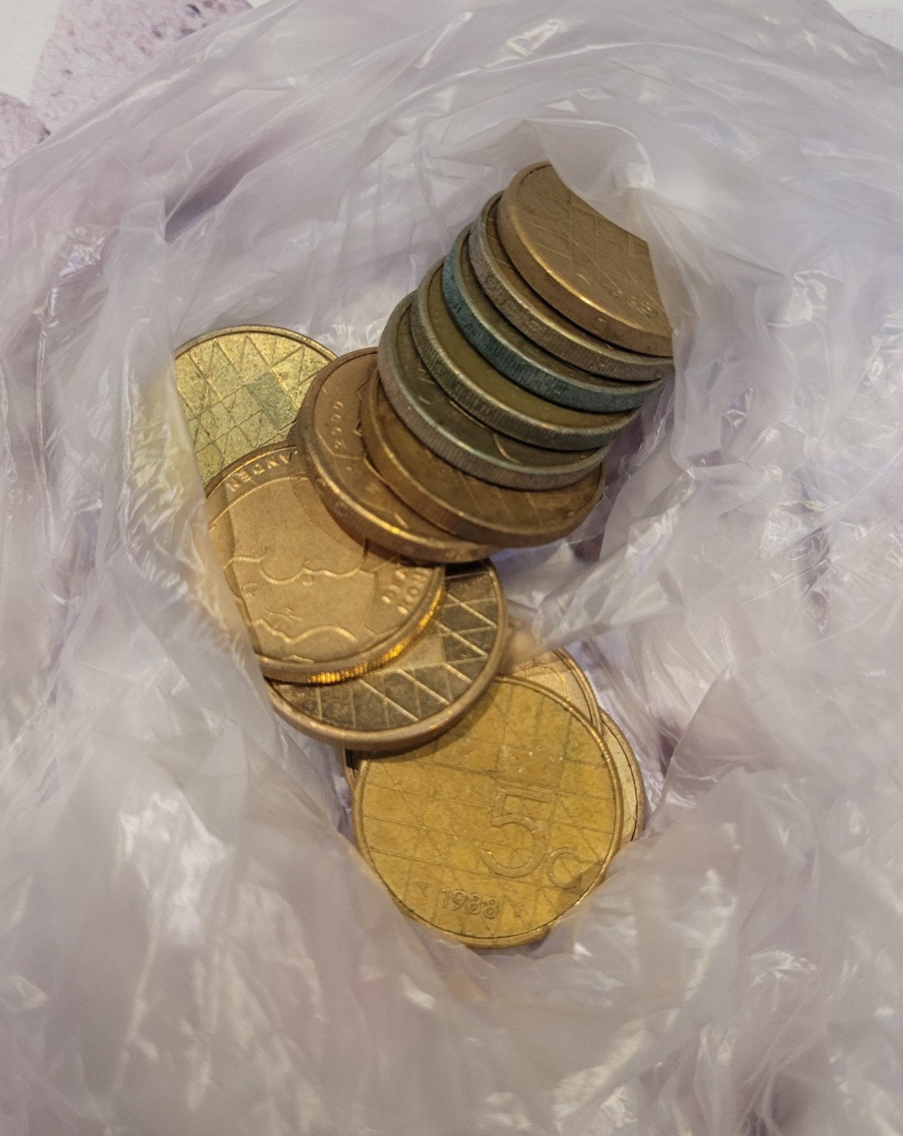 3 kg 1, 5, 10, 25 centen,guldens,rijksdaalders en 5 gulden, Postzegels en Munten, Munten | Nederland, Ophalen of Verzenden, Setje