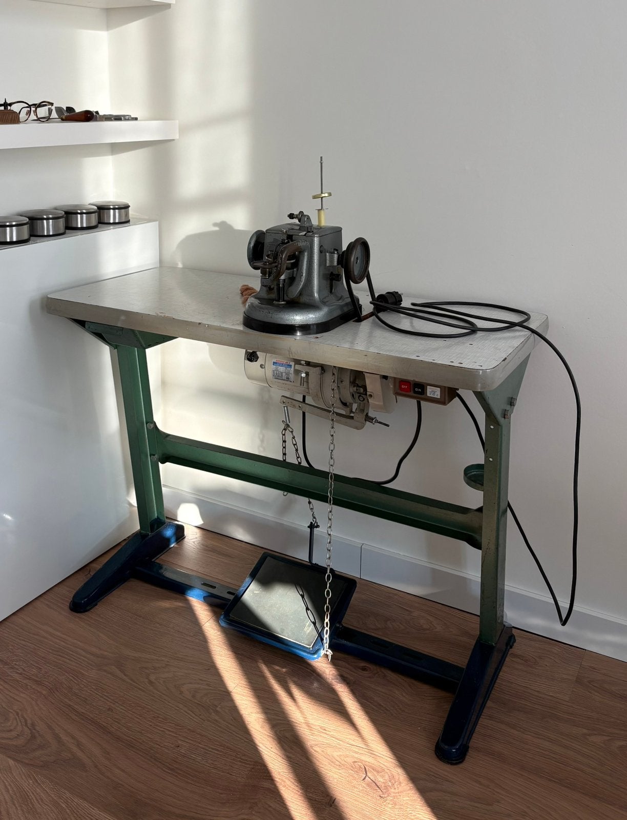 Allbook Hashfield Success Autolube bontnaaimachine, Ophalen, Gebruikt, Naaimachine, Overige merken