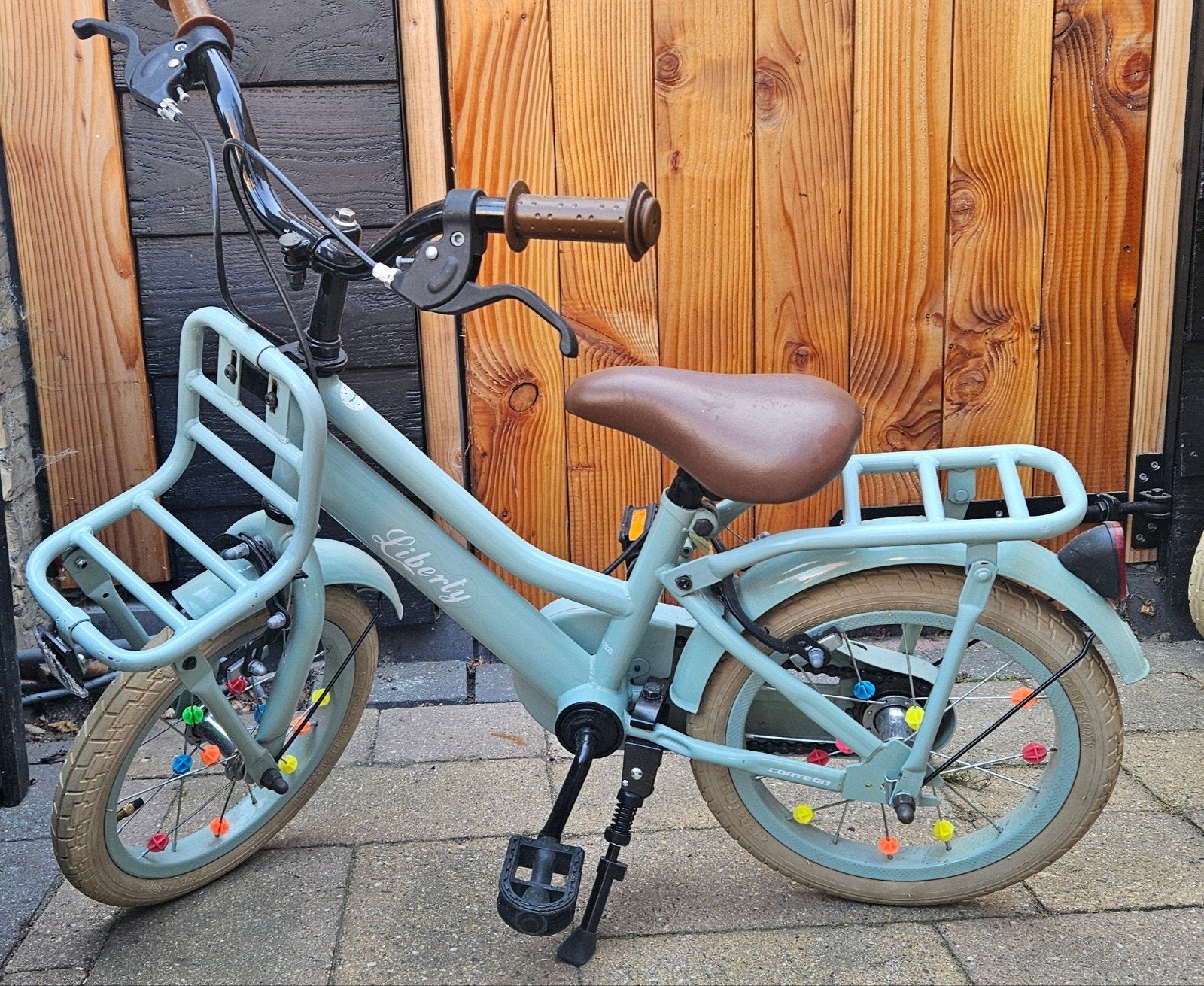 14 inch fiets, Ophalen, Zo goed als nieuw, 14 inch of minder, Handrem