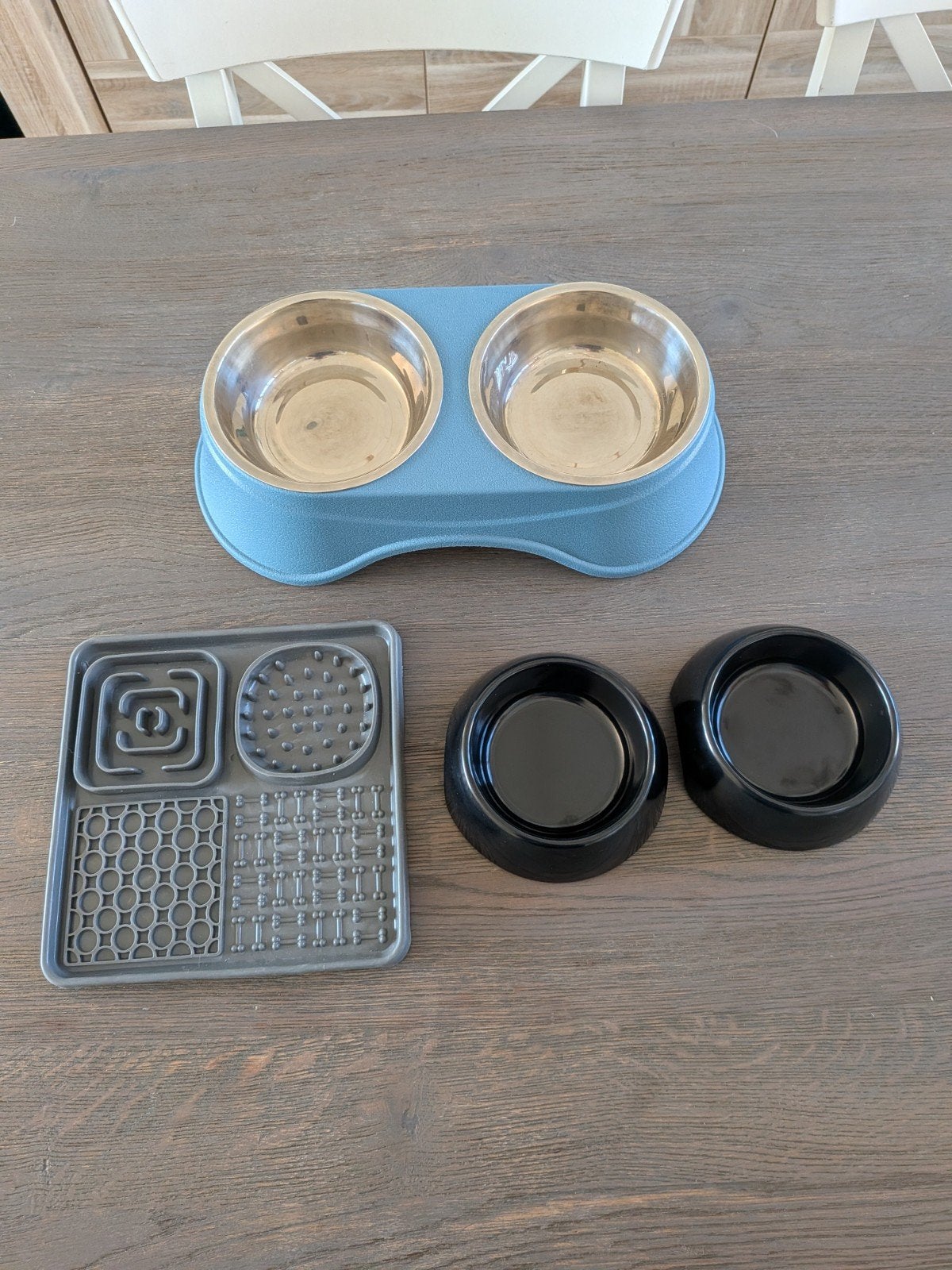 Voerbak / drinkbak / likmat voor hond of kat, Ophalen of Verzenden, Gebruikt