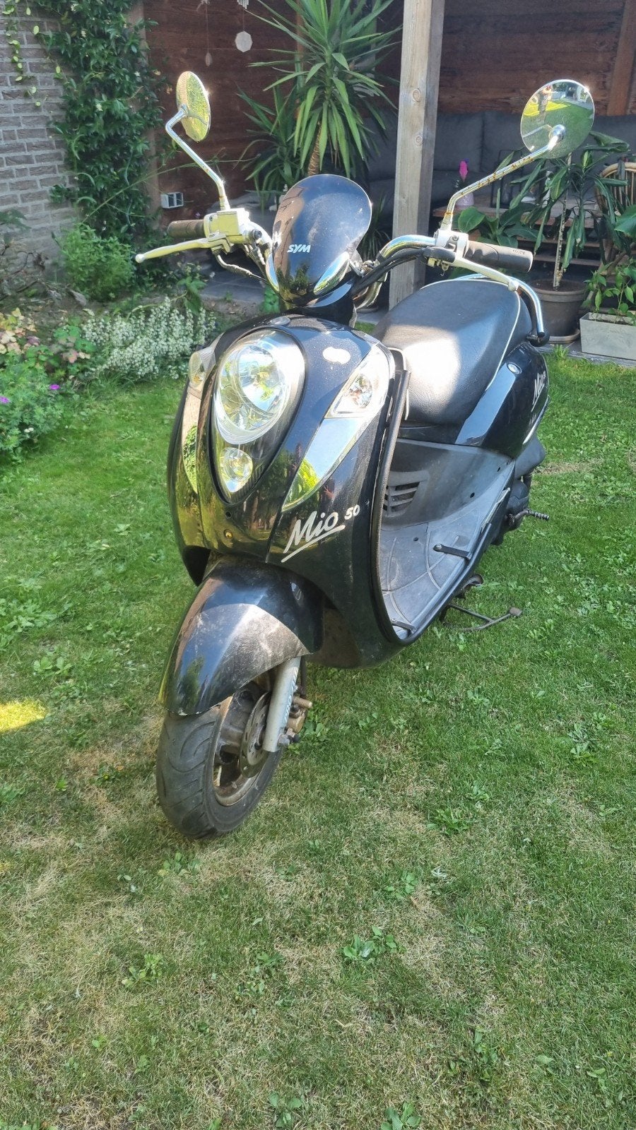 Nette Sym Mio 50 met geel kenteken - Grote beurt gehad!, Ophalen, Gebruikt, Benzine