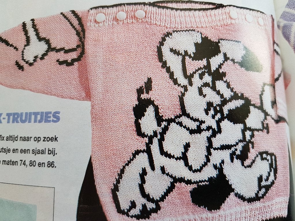 Idéfix trui breipatroon, Ophalen of Verzenden, Zo goed als nieuw, Breien, Patroon of Boek