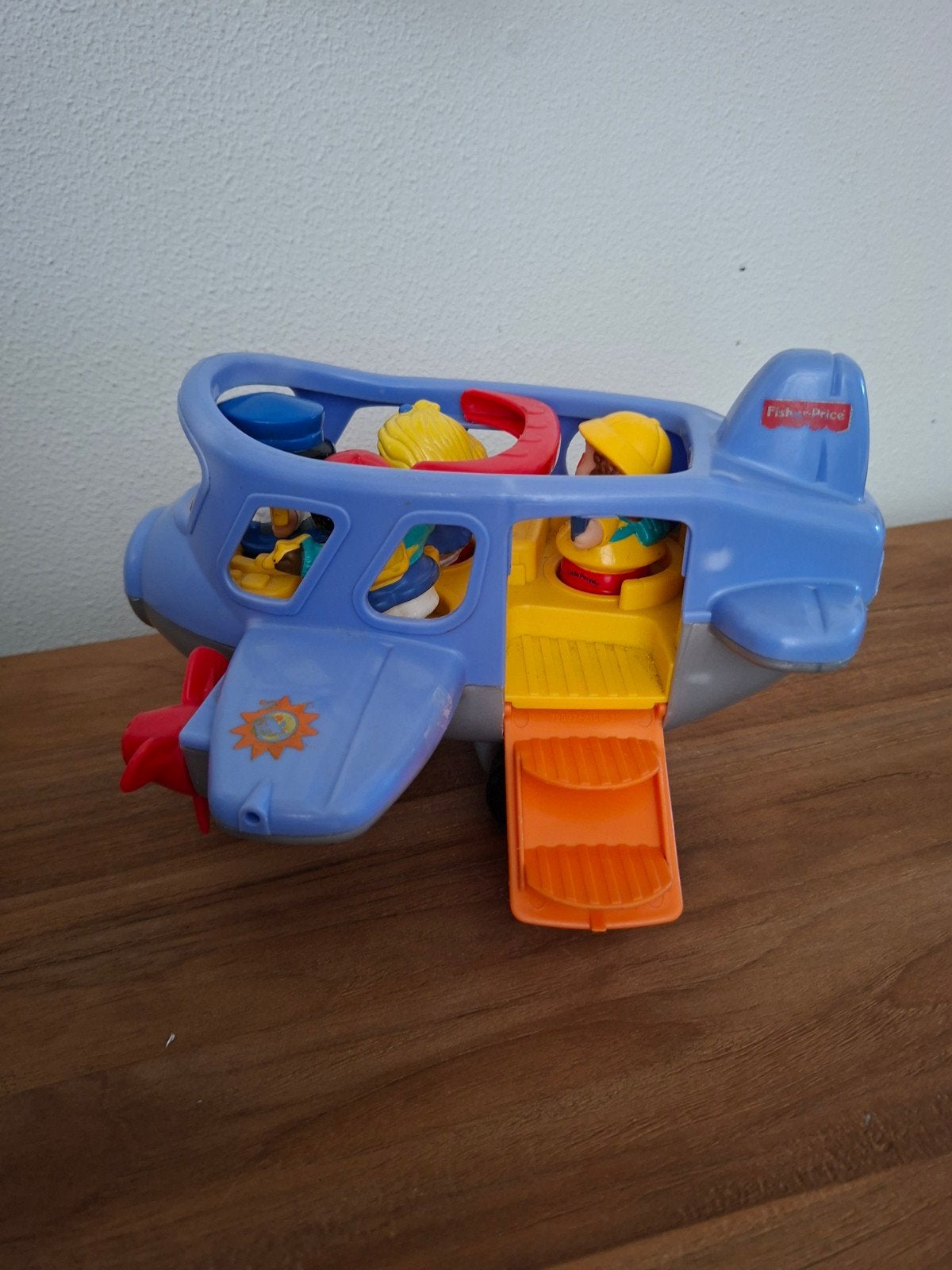 Fisher-Price Little People Vliegtuig met poppetjes, Ophalen of Verzenden, Gebruikt, Auto of Voertuig