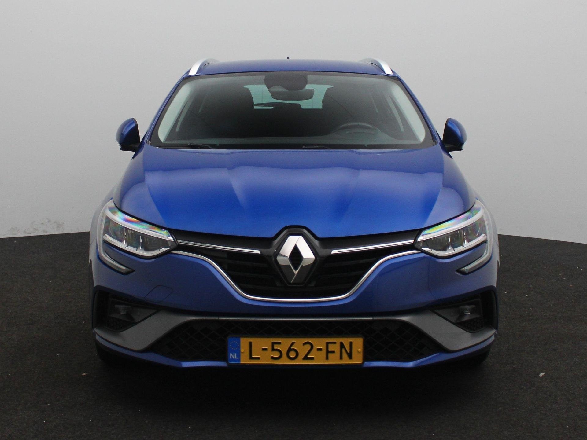 Renault Mégane Estate TCe R.S. Line | airco automatisch | A, Auto's, Gebruikt, Euro 6, 4 cilinders, Blauw