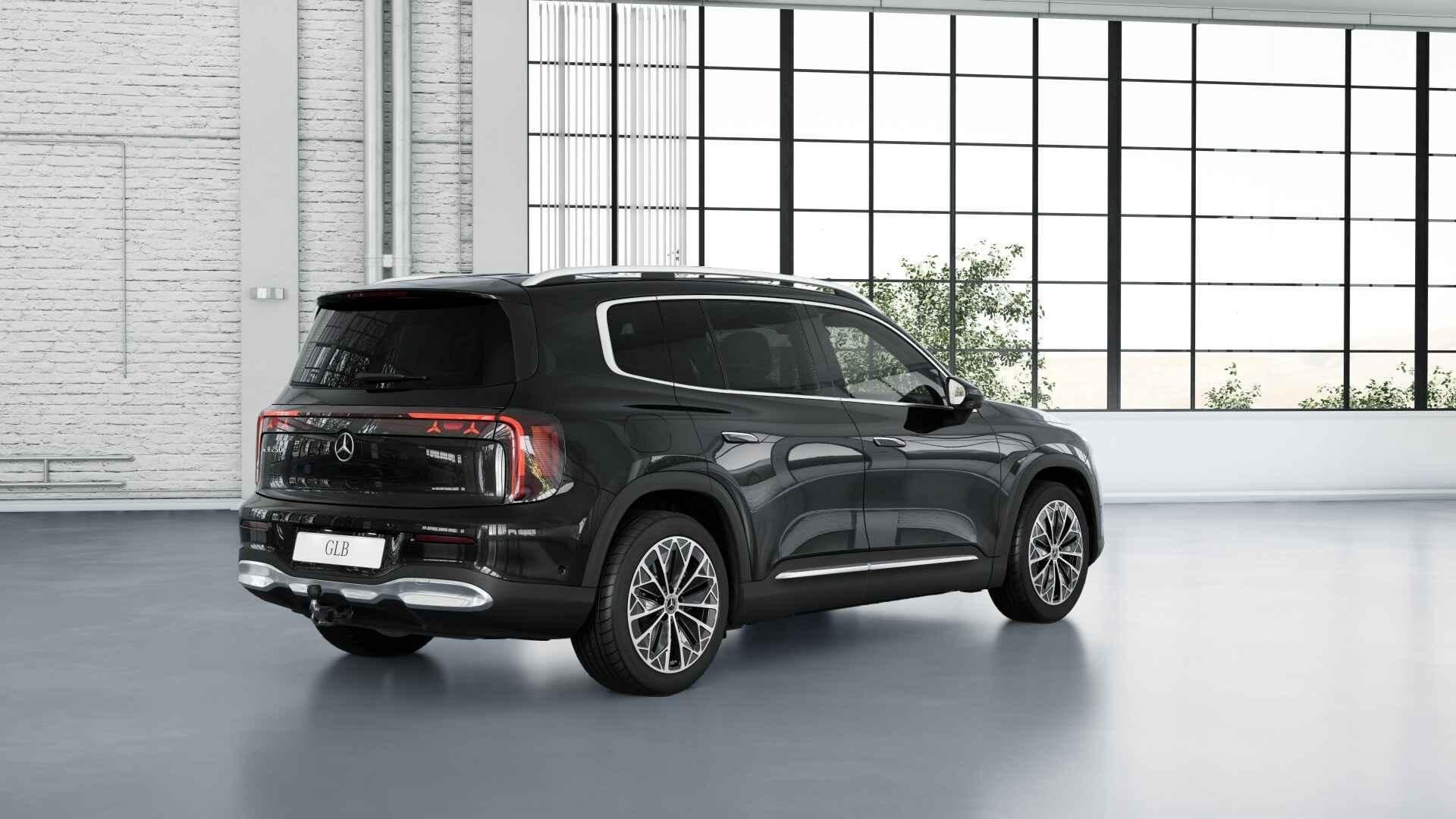 Mercedes-Benz GLB 250+ Business Solution Luxury 7p. 85.5 kWh, Achterwielaandrijving, Zwart, 626 km, 7 stoelen