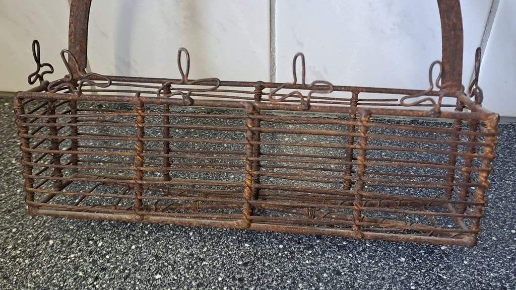Metalen wandhanger met Haan, Onbekend, Ophalen of Verzenden, Zo goed als nieuw, Bruin