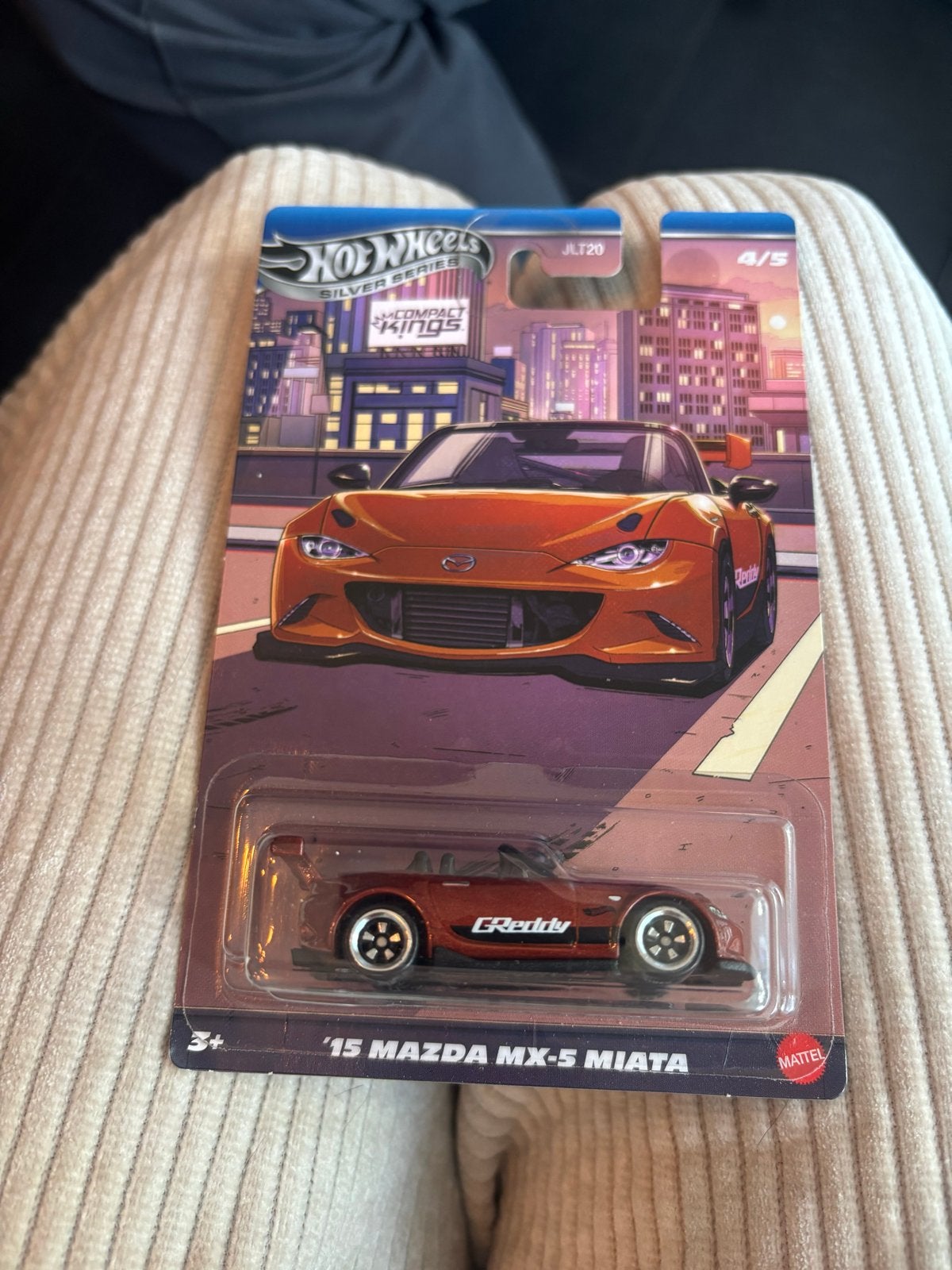 Hot Wheels '15 Mazda MX-5 Miata - Silver Series, Ophalen of Verzenden, Nieuw, Auto