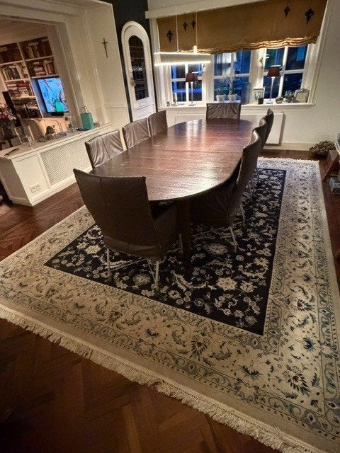 Pers uit Iran 400 x 300 Vloerkleed, Huis en Inrichting, Stoffering | Tapijten en Kleden, Ophalen, Gebruikt, 200 cm of meer, Modern antiek klassiek goede smaan