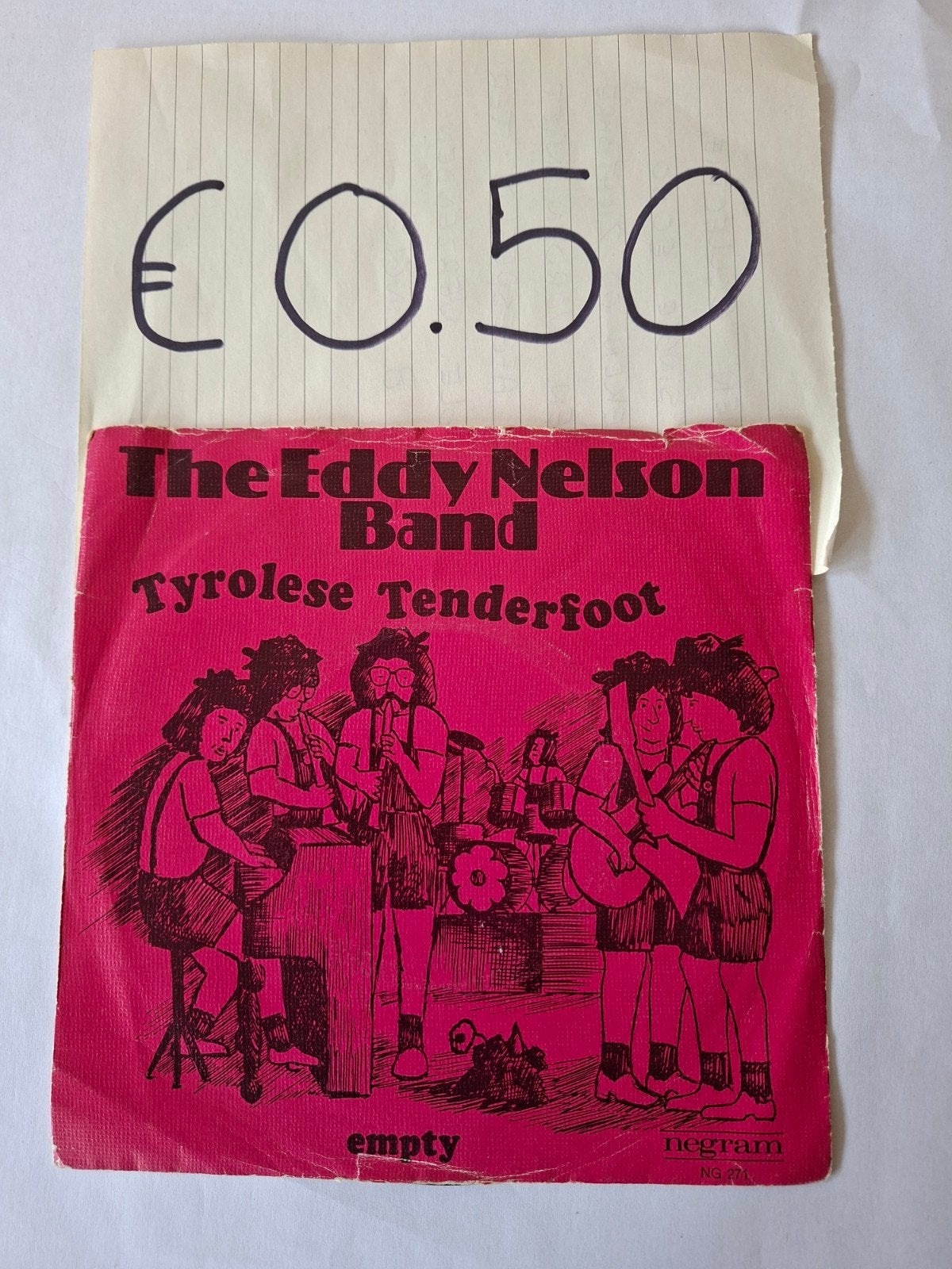 The Eddy Nelson Band, Ophalen of Verzenden, Gebruikt, 7 inch, Pop