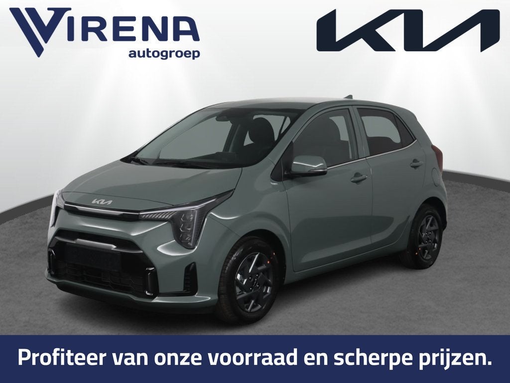 Kia Picanto 1.0 DPI DynamicPlusLine - Prijs incl inruilpremi, Auto's, Voorwielaandrijving, Stof, 63 pk, Zwart