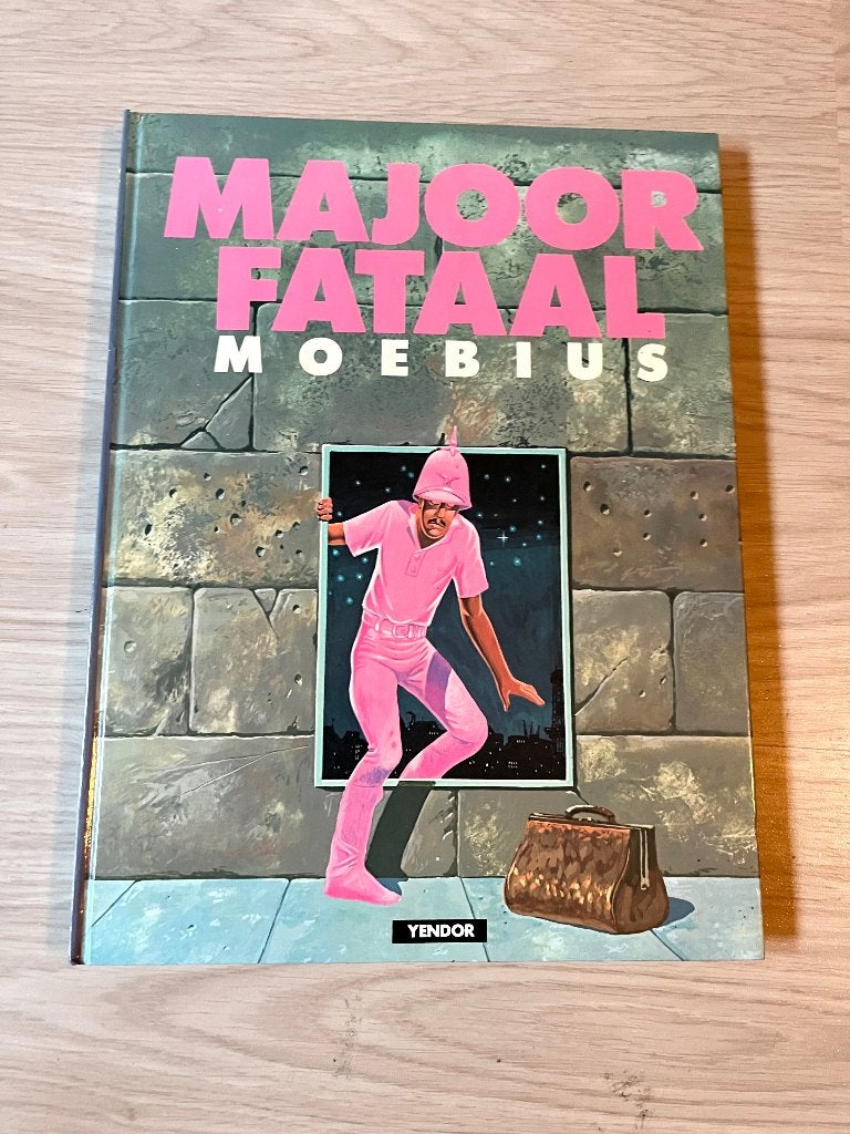 Moebius Majoor Fataal hardcover, Eén stripboek, Ophalen of Verzenden, Zo goed als nieuw, Moebius (Jean Giraud)