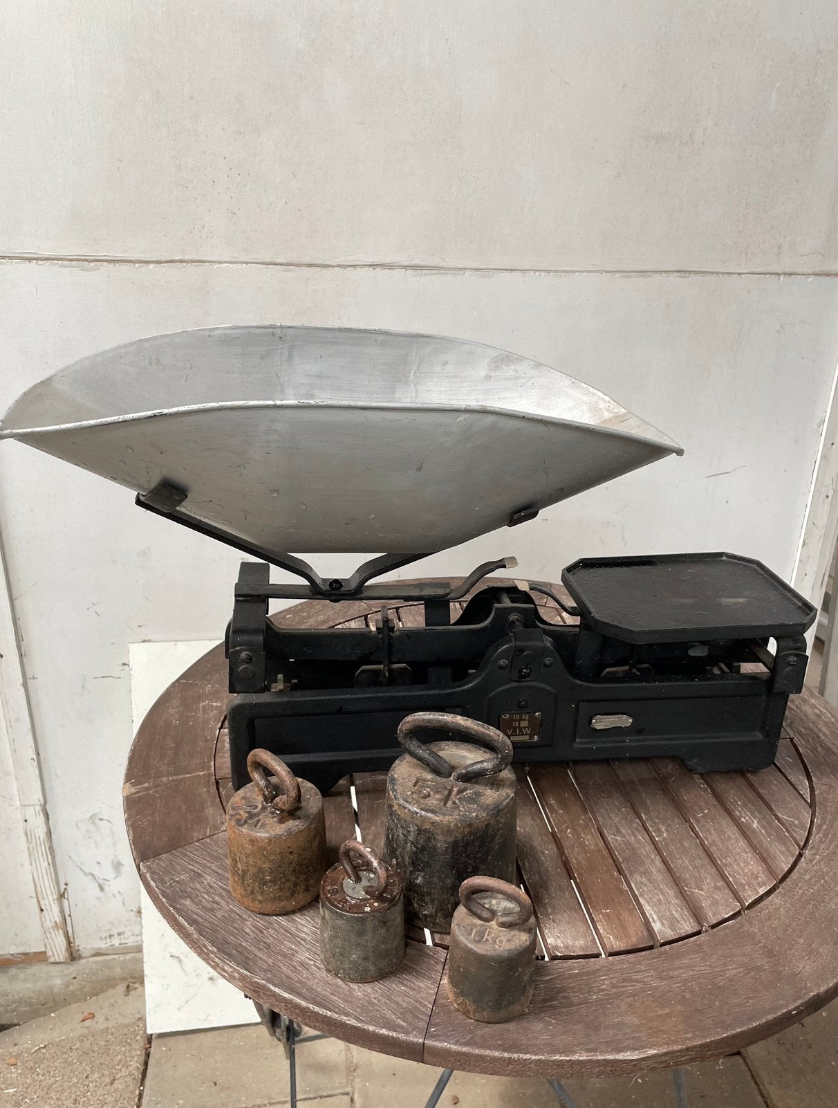Weegschaal 10 kg, Ophalen