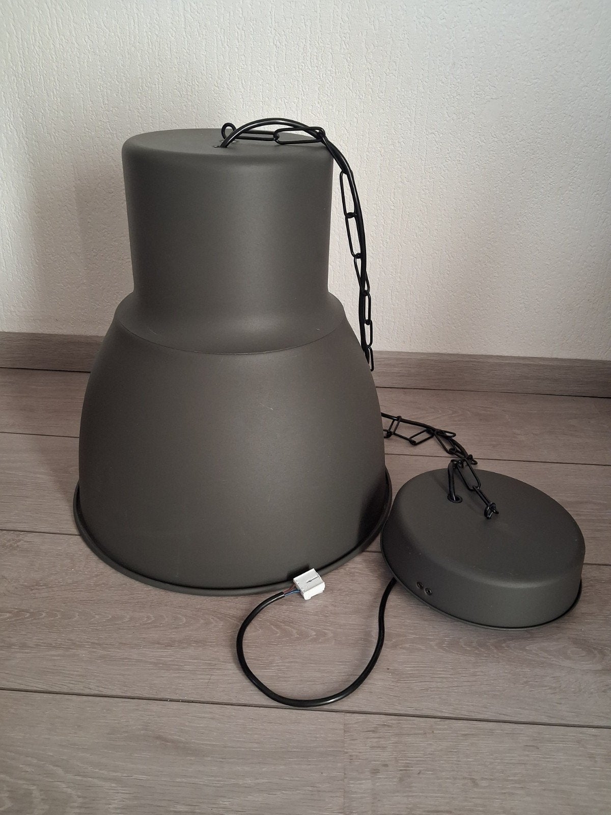 Hang lamp, Vintage ., Ophalen, Rond
