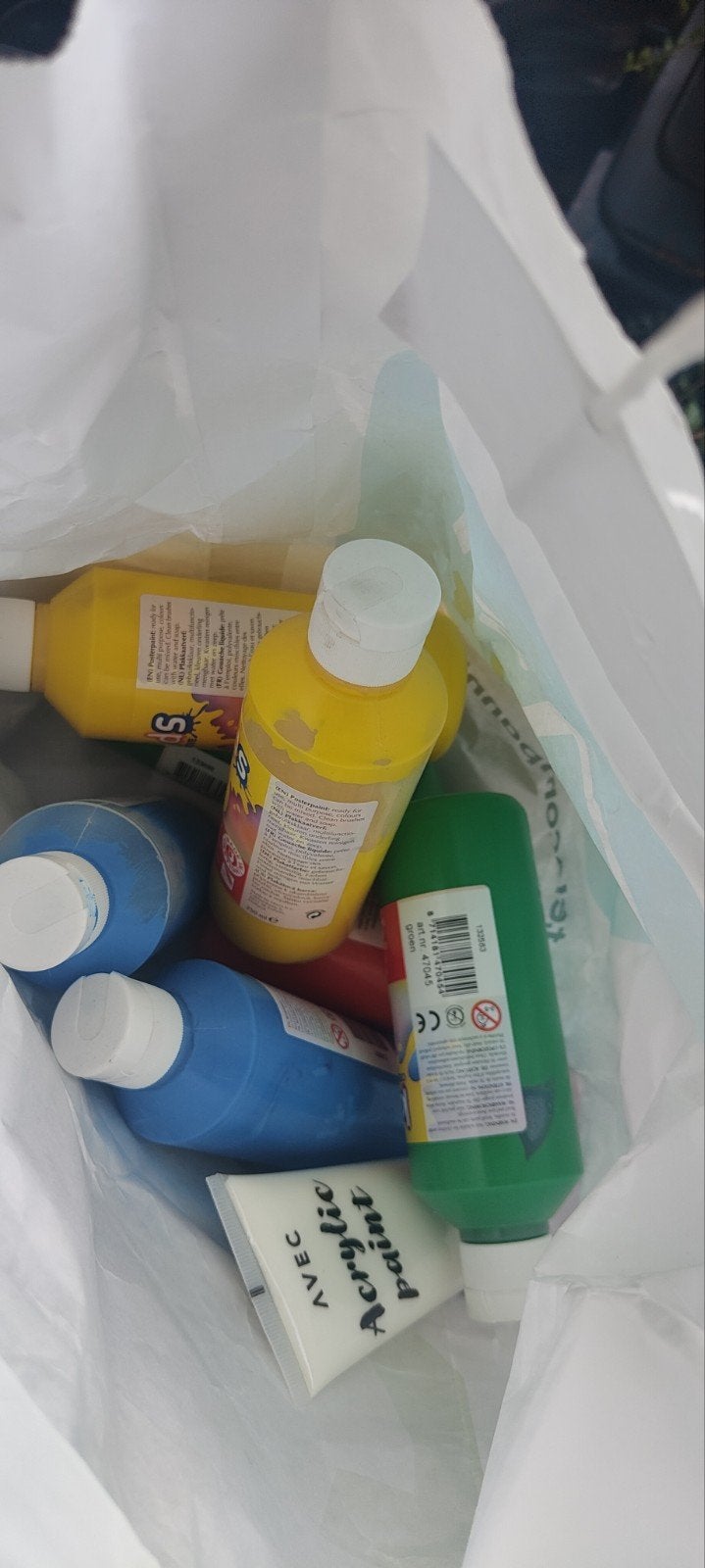plakkaat verf, gratis ophalen wordt niet verstuurd., Ophalen, Gebruikt, Overige typen