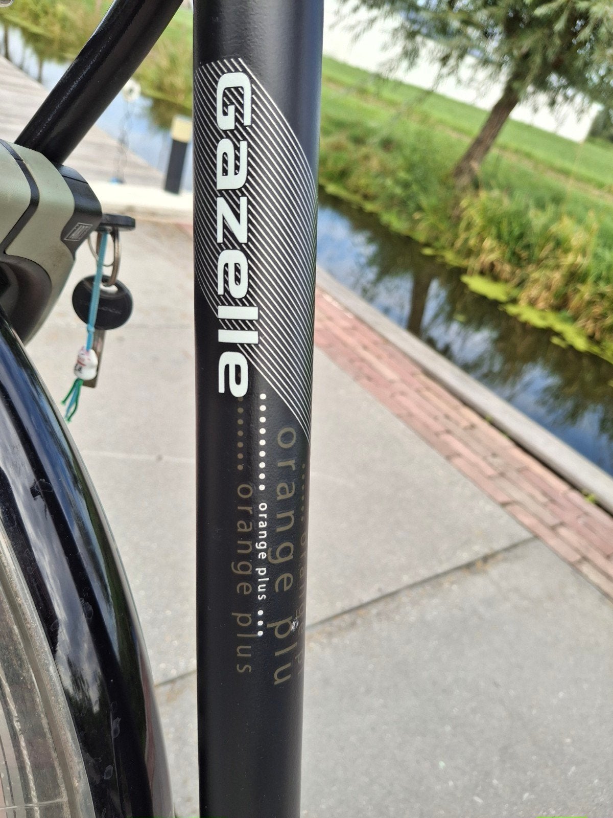 Gazelle Orange Plus herenfiets - i.z.g.s., Ophalen, Gebruikt, Velgrem, Versnellingen