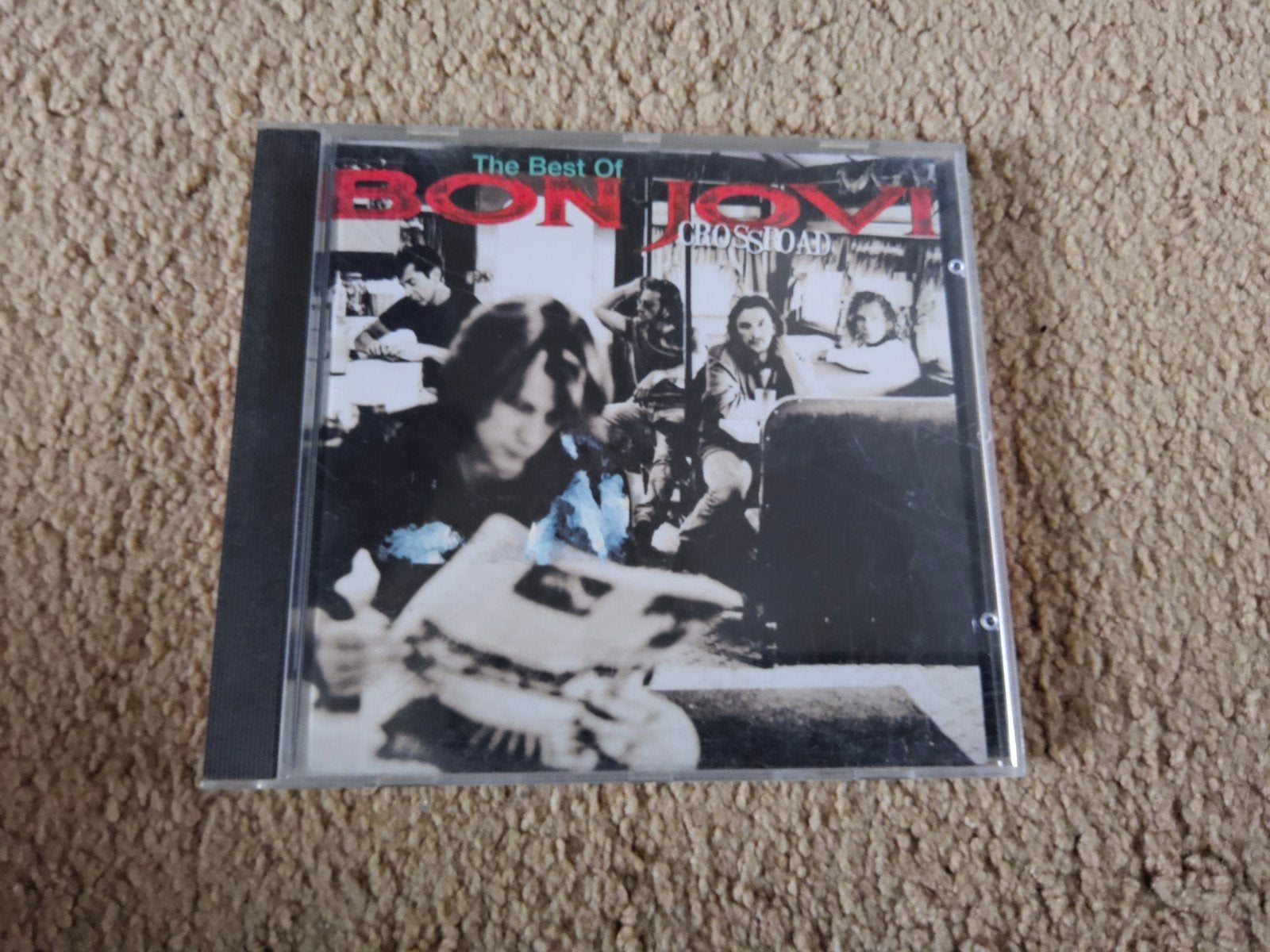 Bon Jovi - Cross Road (The Best Of) CD, Ophalen of Verzenden, Gebruikt, Rock, Verzamelalbum
