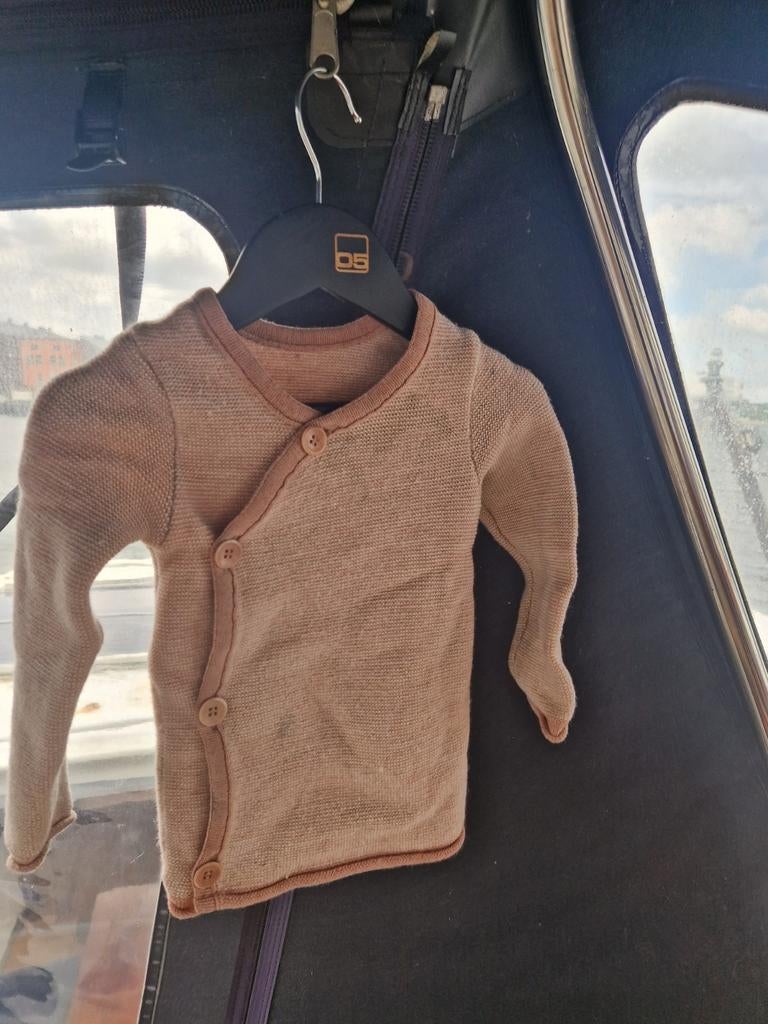 Disana wikkelvestje merino wol - oud roze (met vlekken), Ophalen of Verzenden, Gebruikt, Disana, Meisje