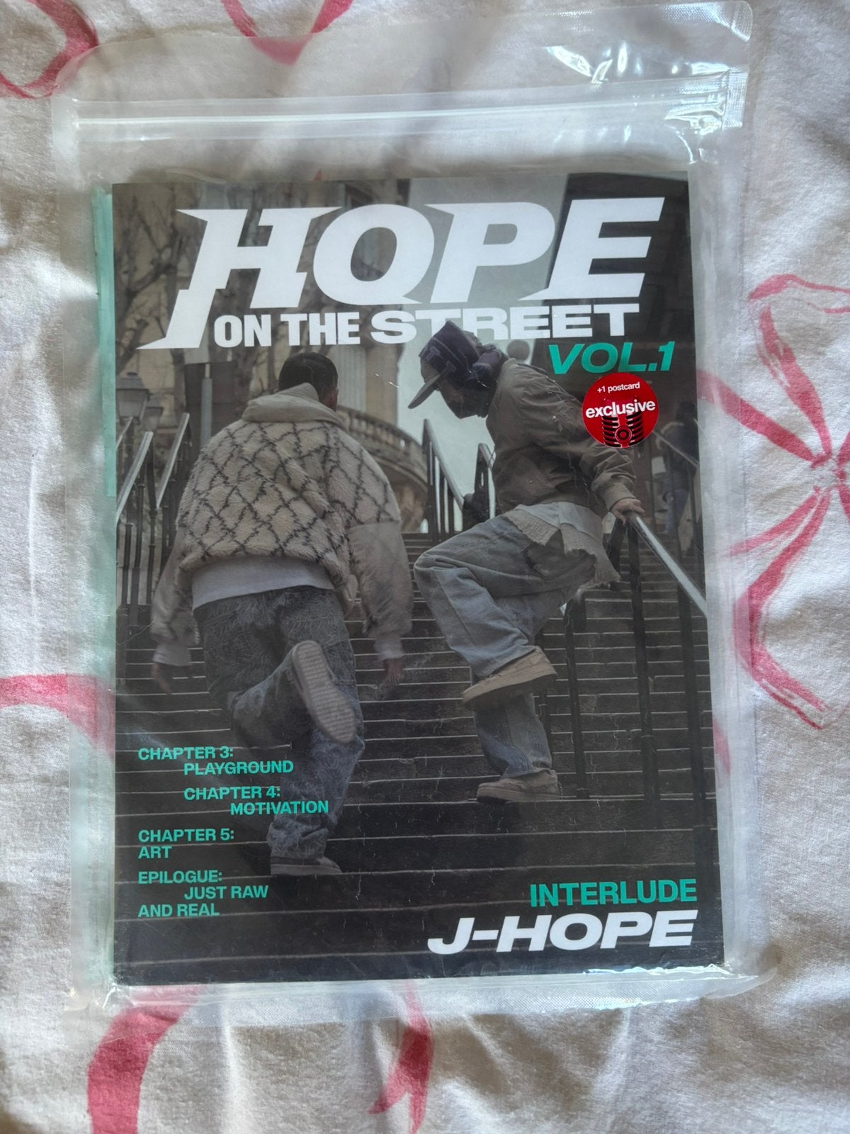 SEALED target exclusive versie j-hope bts on the street, Ophalen of Verzenden, Nieuw, Cd of Plaat