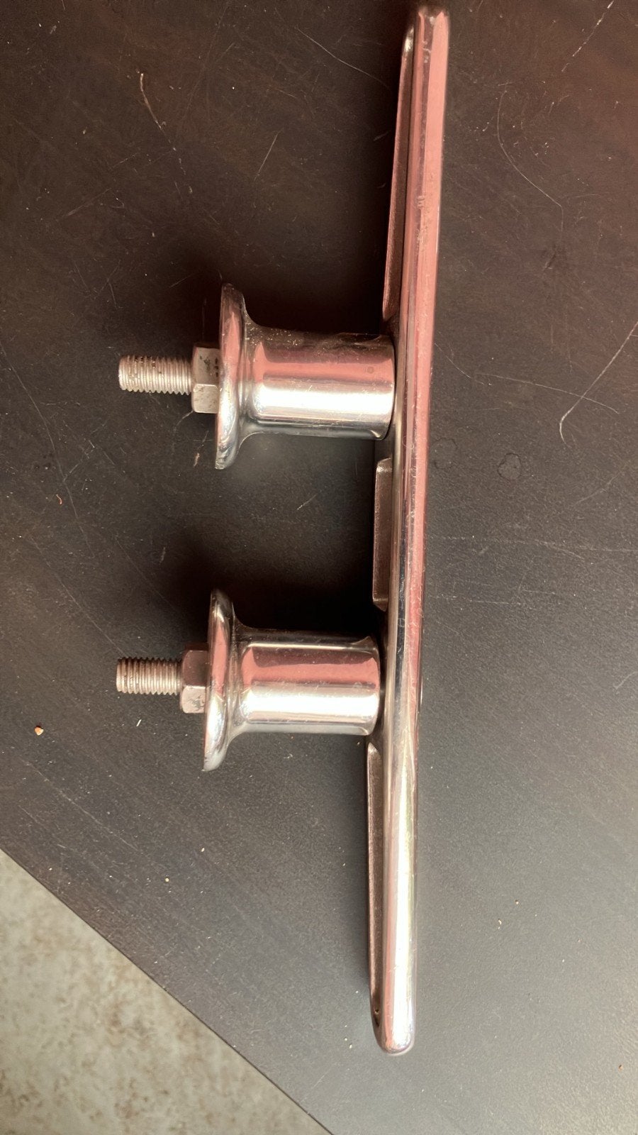 RVS Klamp / Kikker 28cm voor boot of steiger, Ophalen of Verzenden