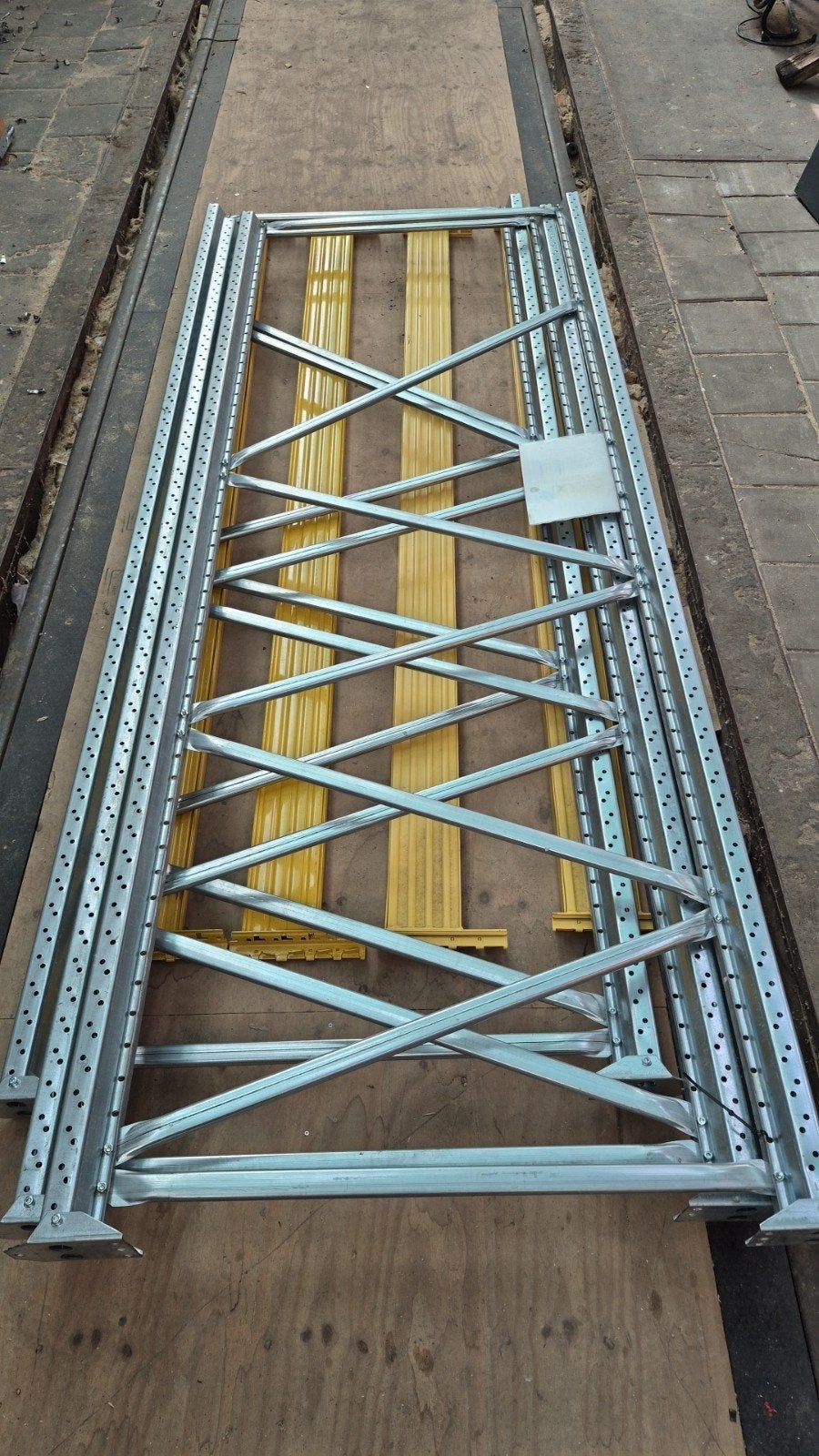 metalsistem Superbuild 110 Palletstelling - Max. 9000 kg per, Ophalen