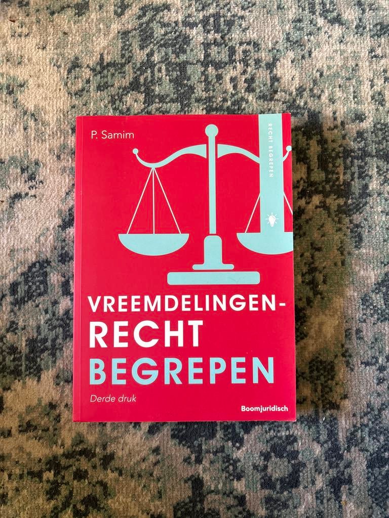 Vreemdelingenrecht Begrepen - P. Samim (Derde druk), Boeken, Ophalen of Verzenden, Gamma, Zo goed als nieuw, HBO
