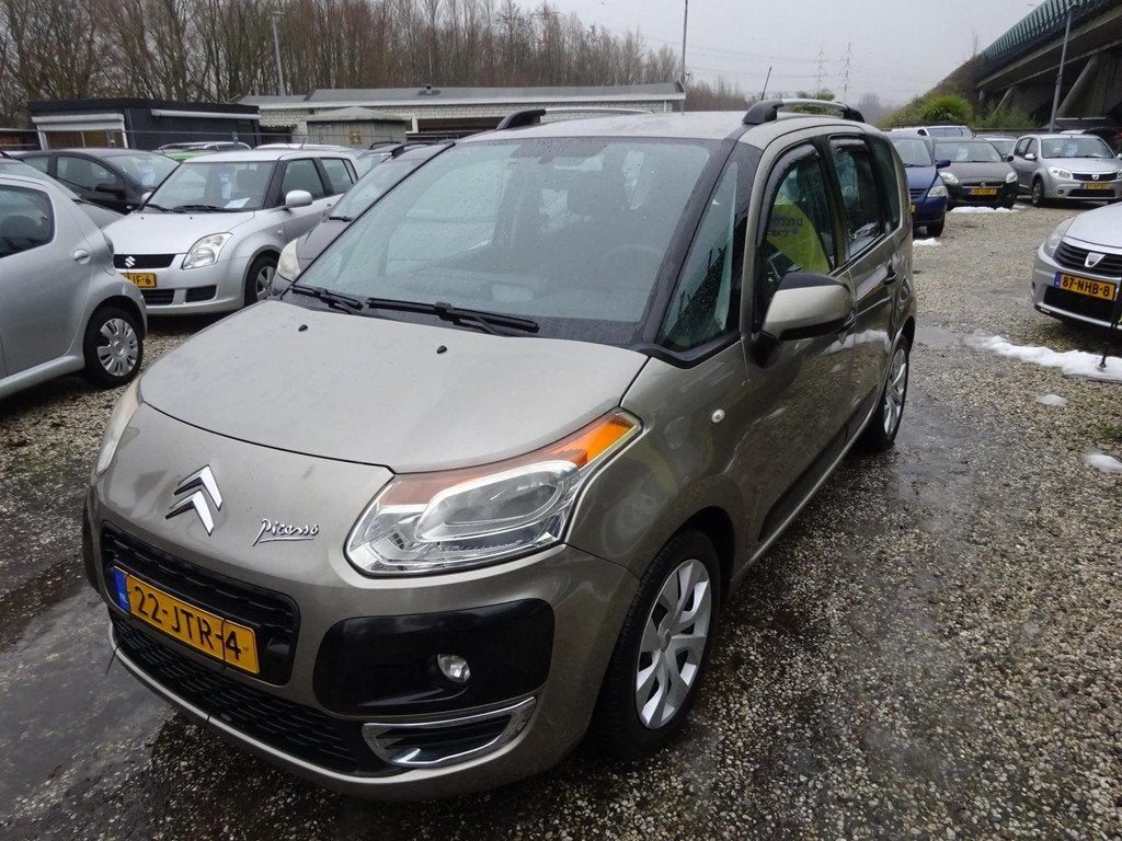Citroen C3 Picasso 1.6 VTi Aura, Airco, Cruise control, Trek, Auto's, Citroën, Voorwielaandrijving, Euro 5, Stof, Gebruikt