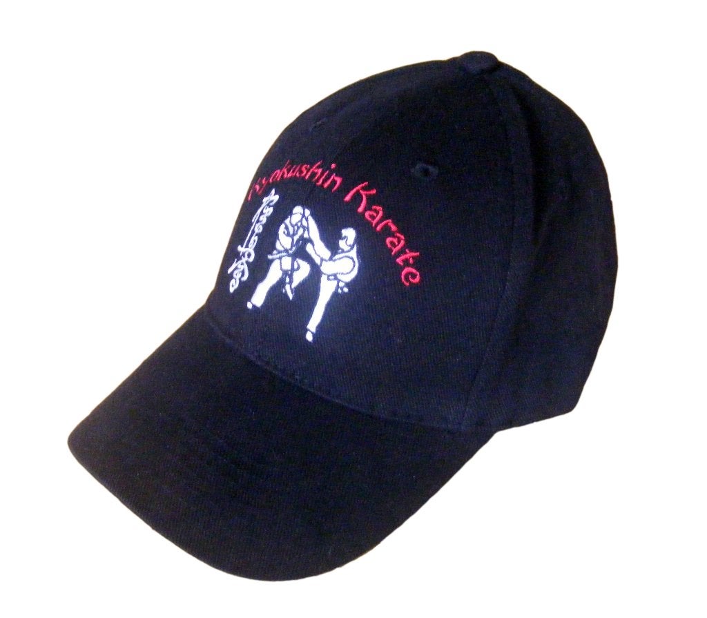 Kyokushin karate cap pet (wit en zwart), Ophalen of Verzenden, Nieuw, Karate