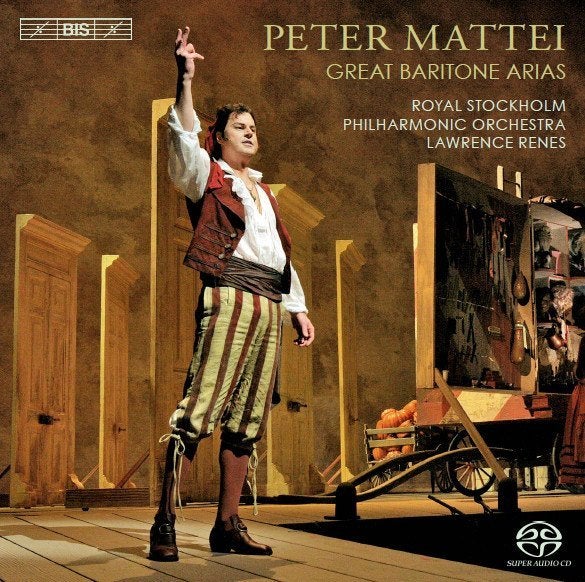 PETER MATTEI Great baritone arias SACD BIS NIEUWSTAAT, Ophalen of Verzenden, Romantiek, Zo goed als nieuw, Vocaal