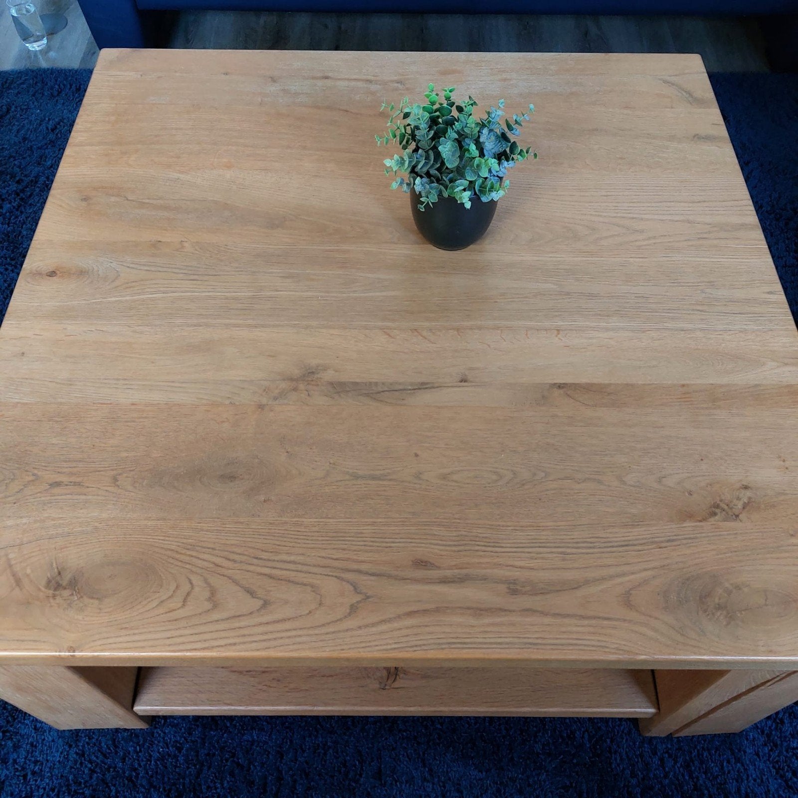 eiken tafel €30, Ophalen, Rechthoekig