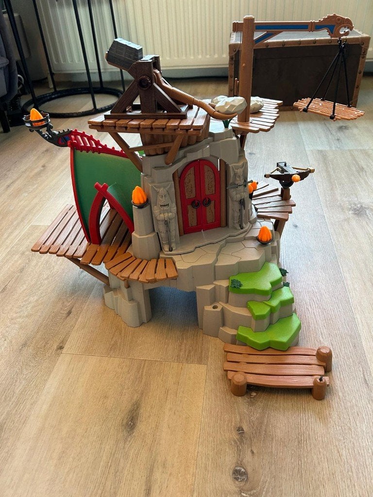 Playmobil kasteel BERK 9243, Ophalen, Zo goed als nieuw, Los playmobil