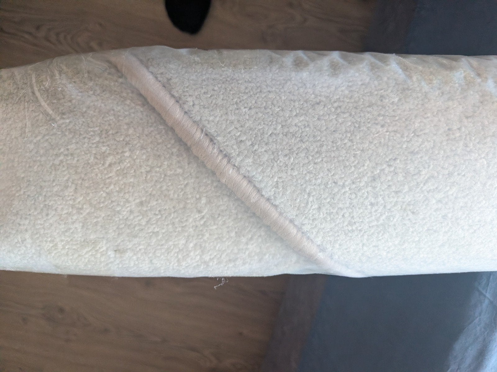 Rond tapijt 1.90m diameter -  Nieuw, Ophalen, Modern, Comfortabel, Grijs, 150 tot 200 cm