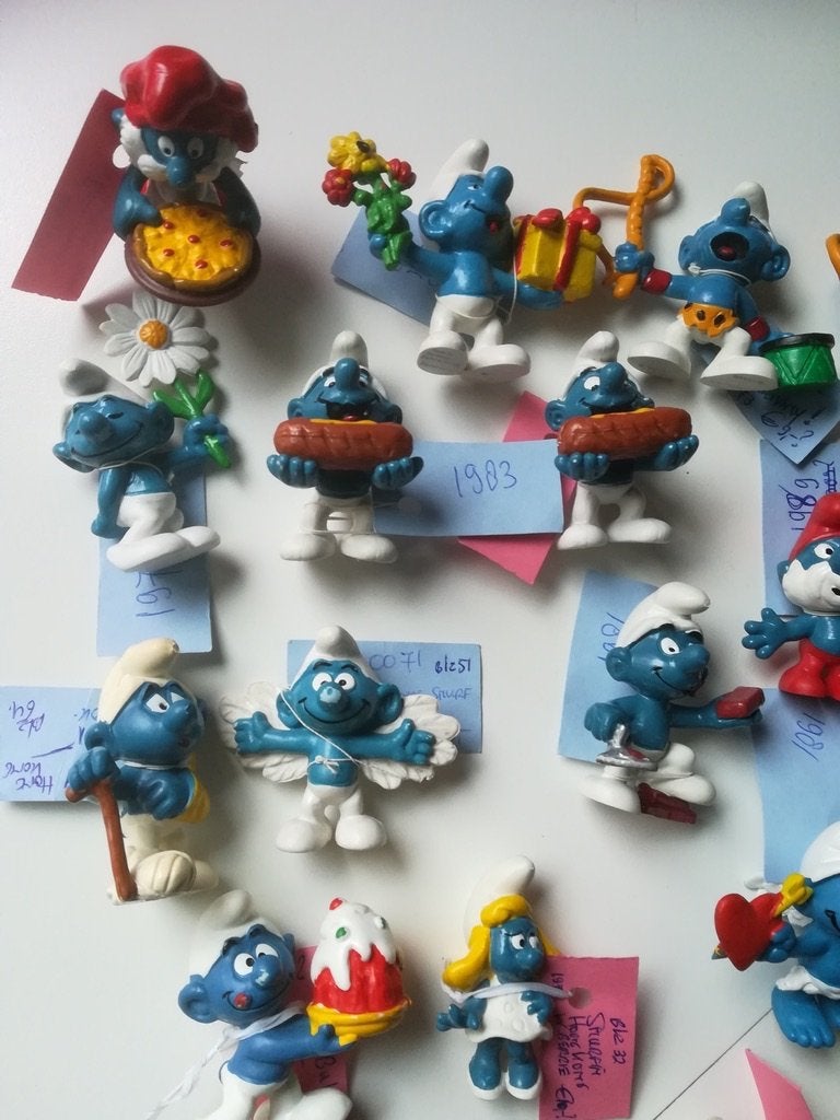 Smurfen ( zie foto's) nieuw/zgan/gebruikt, Ophalen of Verzenden, Zo goed als nieuw, Verschillende Smurfen, Poppetje, Figuurtje of Knuffel