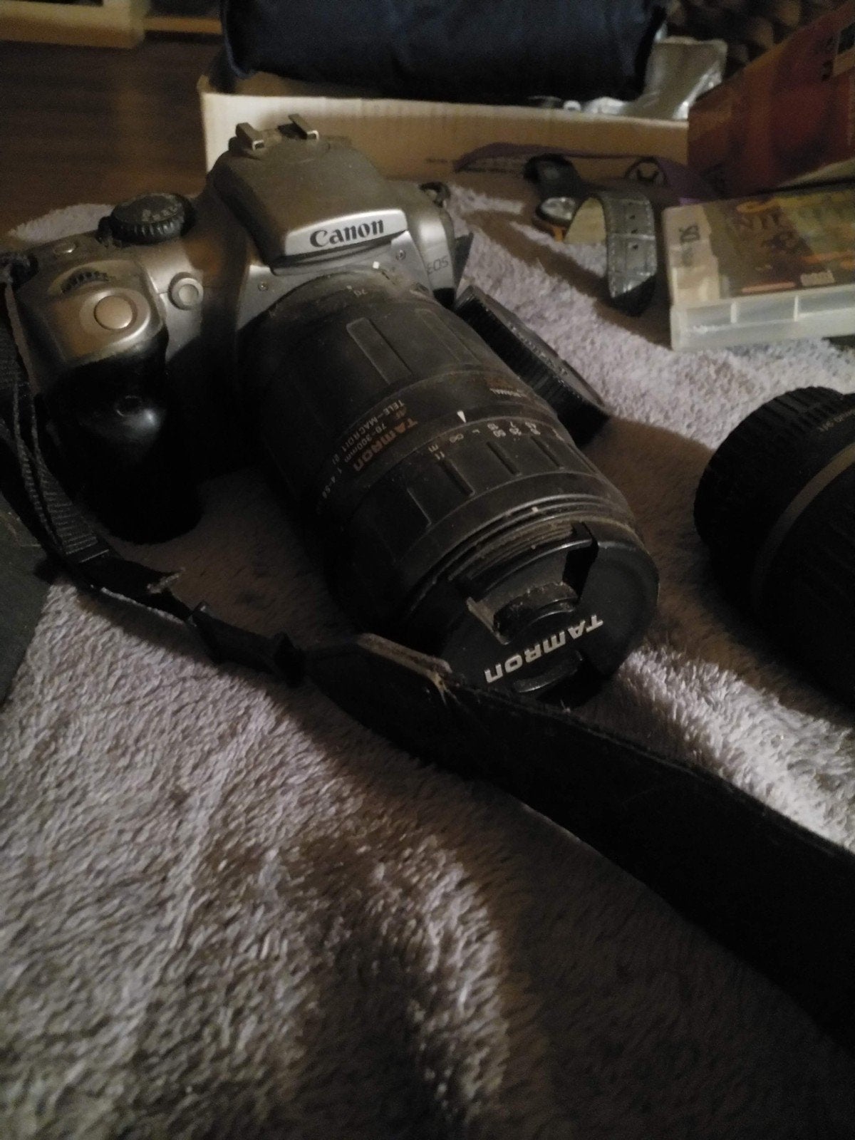 Canon Eos Camera, Met Lader en Extra Lens, Keurige Goede Sta, Ophalen of Verzenden, Zo goed als nieuw, Canon, Geen optische zoom
