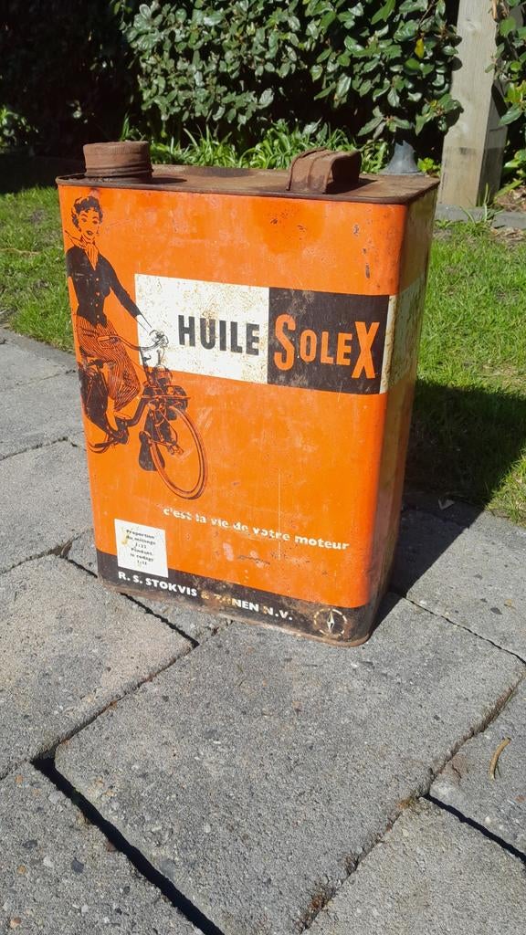 Solex 5 literblik., Ophalen of Verzenden, Gebruikt, Overige