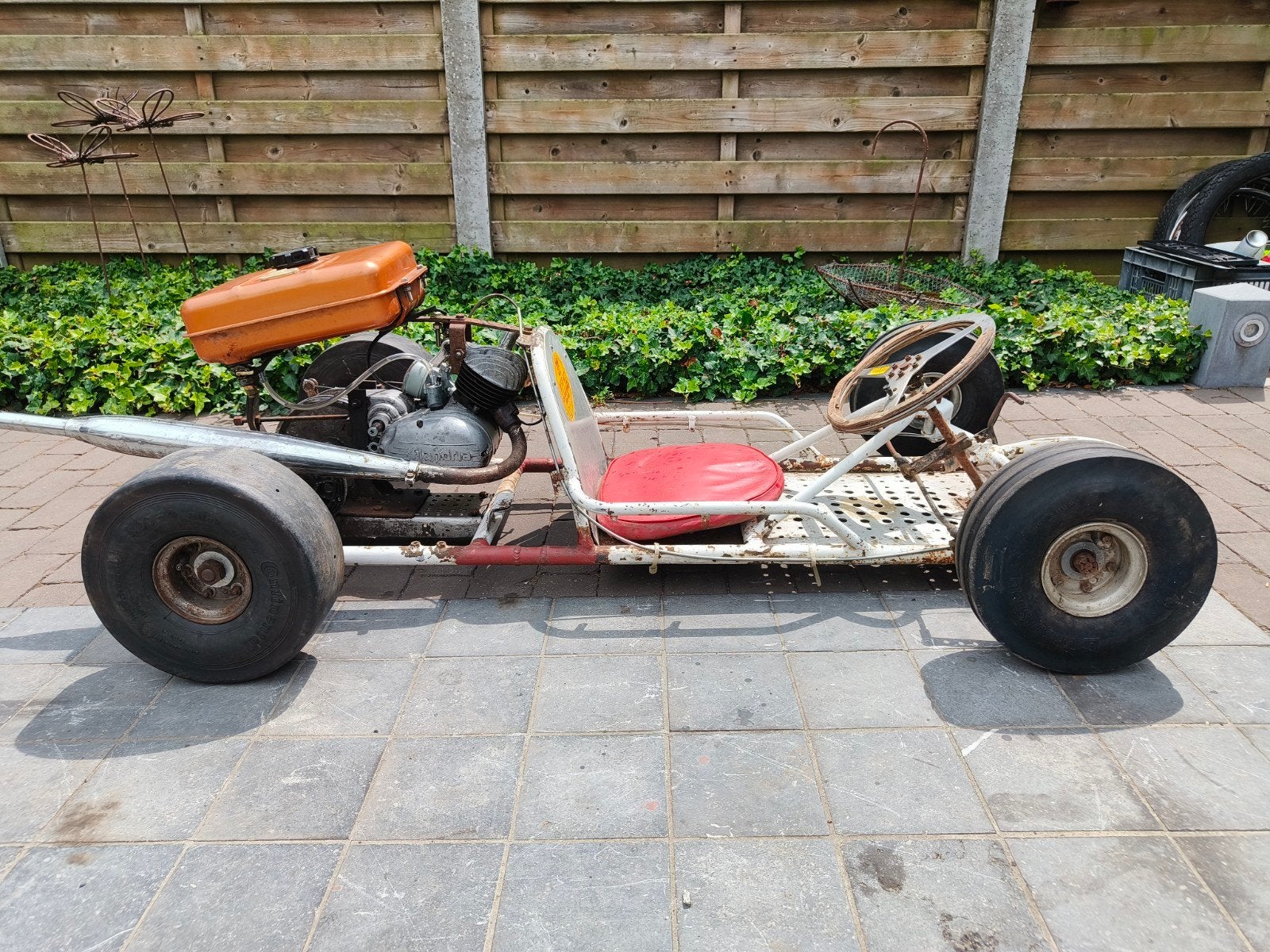 Flandria kart, Sport en Fitness, Karting, Ophalen, Gebruikt, Kart