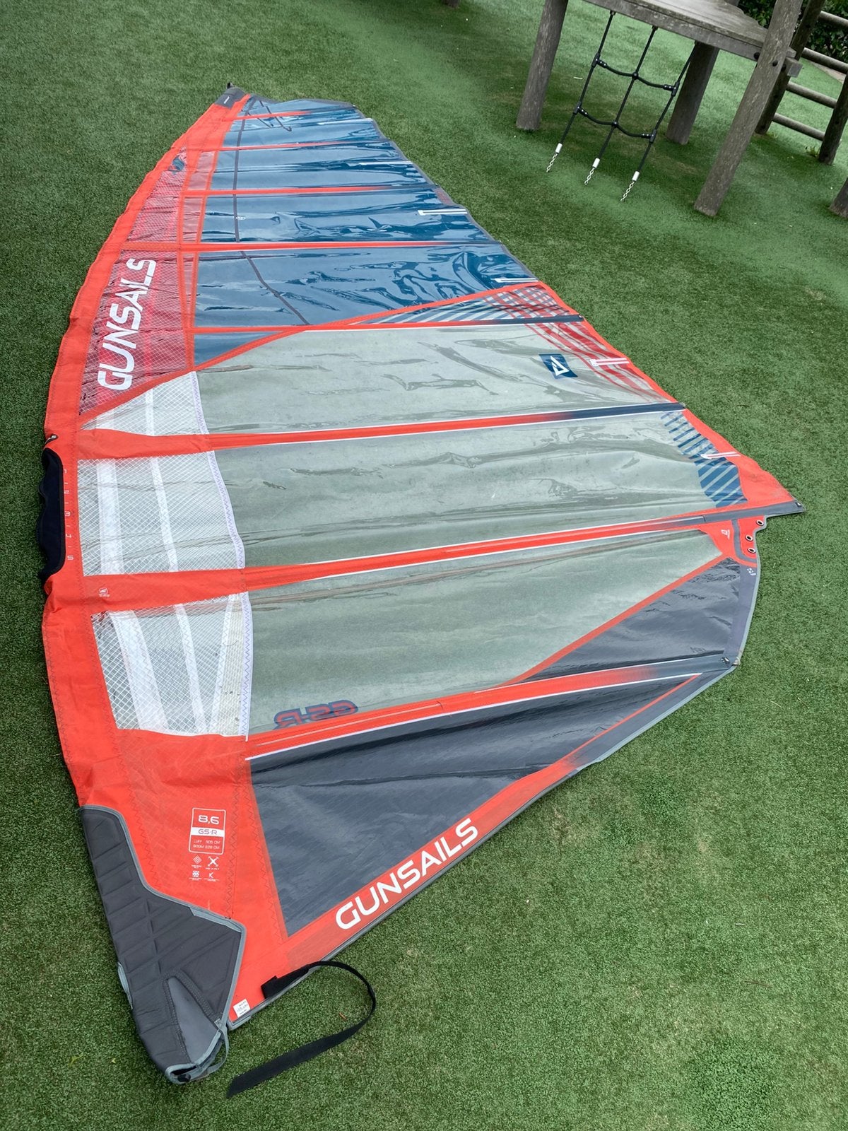 Gunsails GS-R 8.6, Ophalen, Gebruikt, 8 m² of meer, Gunsails