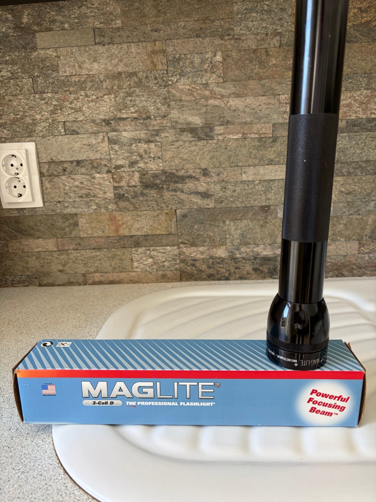 2x Maglite 3-Cell D Zaklamp - Professionele Kwaliteit, Ophalen of Verzenden, Nieuw, Batterij