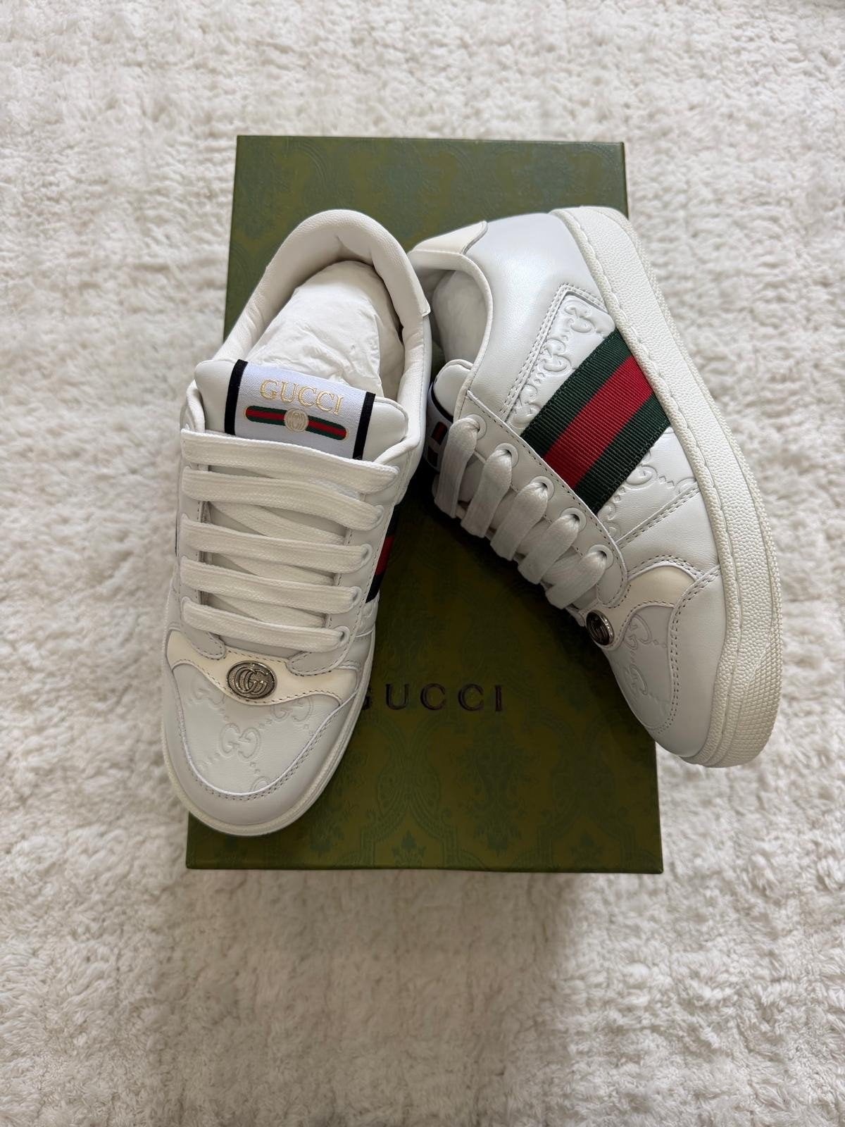 Gucci schoen sneakers, Kinderen en Baby's, Babykleding | Schoentjes en Sokjes, Ophalen of Verzenden, Nieuw, Jongetje of Meisje