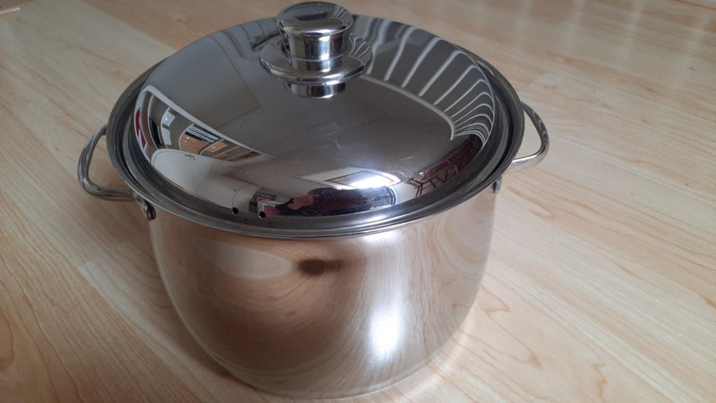Soeppan 6 liter, Ophalen of Verzenden, Gebruikt, Overige materialen, Kookpan of Snelkookpan