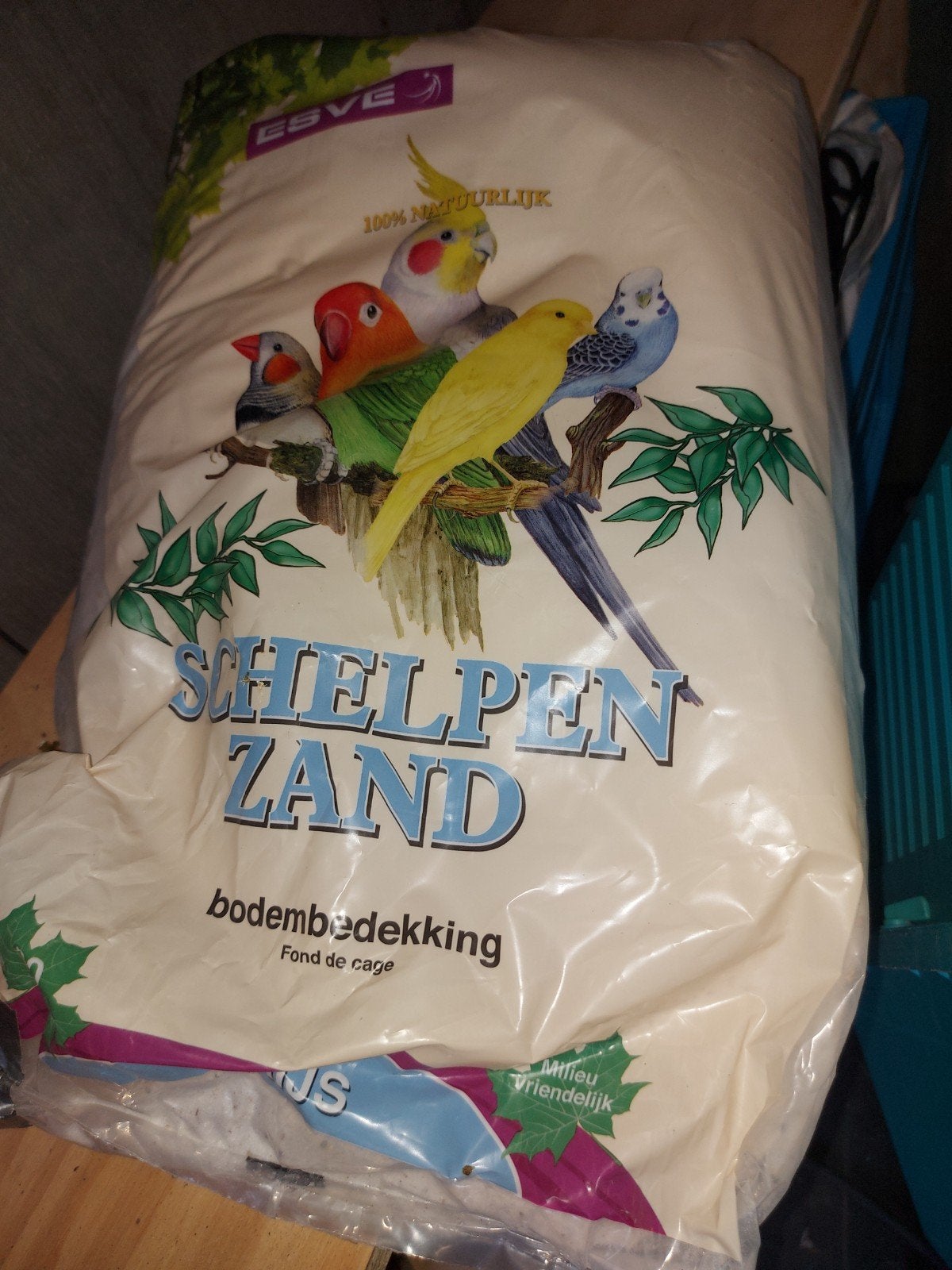2x 20kg schelpenzand met anijs nieuw, Ophalen