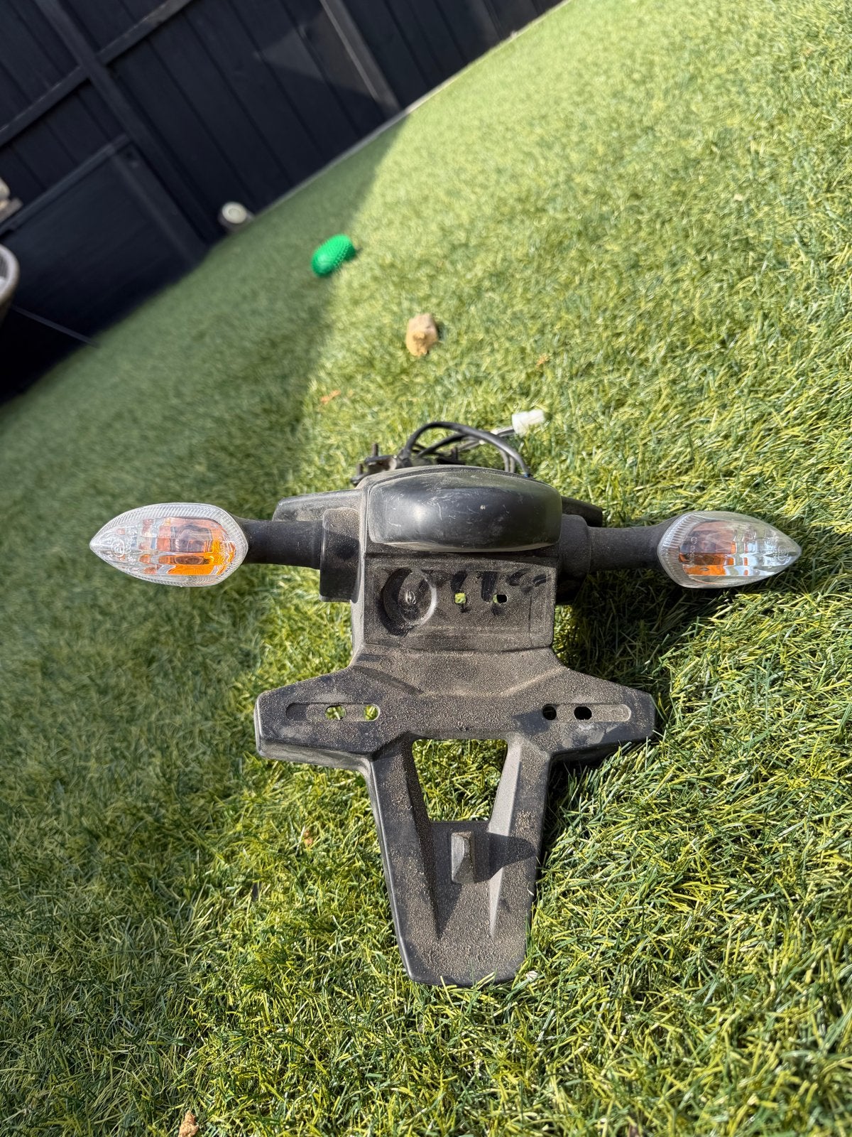 Originele kentekenplaathouder + knipperlichten Yamaha MT09 2, Motoren, Onderdelen | Yamaha, Ophalen, Gebruikt