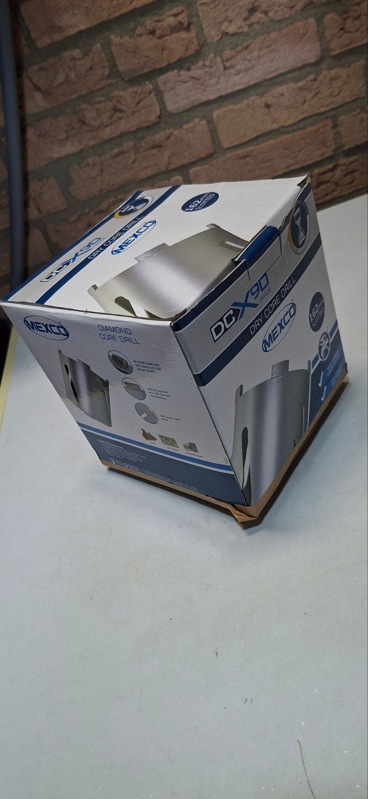 Mexco DCX90 Diamant Boor 162mm met SDS Plus Adapter, 600 watt of meer, Overige typen, Ophalen of Verzenden, Zo goed als nieuw
