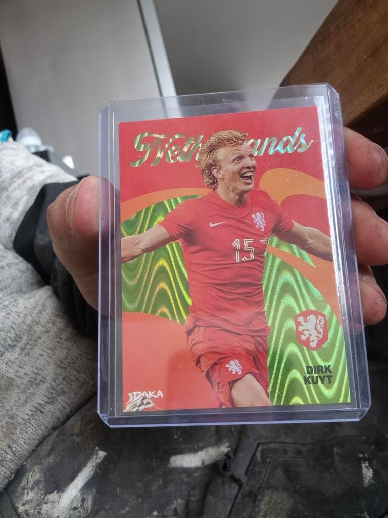 Dirk Kuyt Spelerskaart - Netherlands 01/05 DAKA, Verzamelen, Ophalen, Zo goed als nieuw, Overige binnenlandse clubs, Spelerskaart